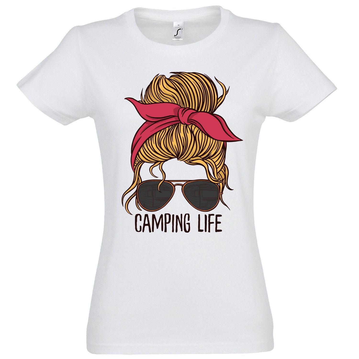 Youth Designz T-Shirt Camping Life Damen günstig online kaufen