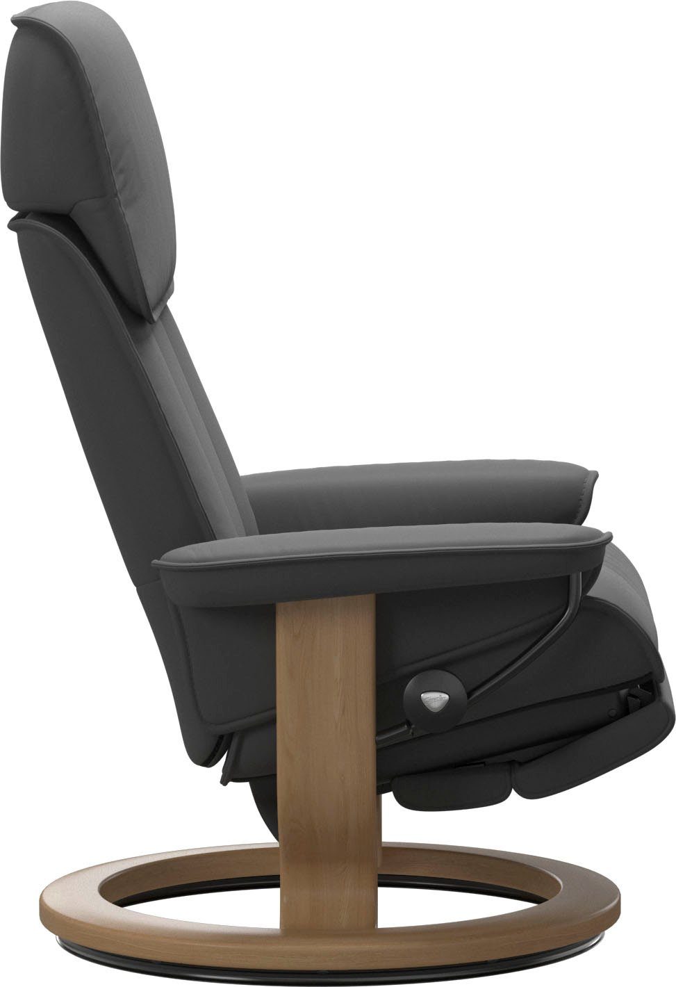 Stressless® Relaxsessel Admiral, verstellbar, optional 2-motorisch, Größe M & L, Gestell Eiche