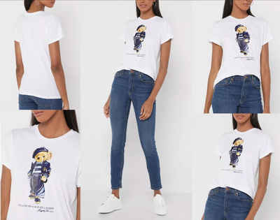 Ralph Lauren T-Shirt RalphLauren-Teddy-Shirt-863428-Weiß-XS