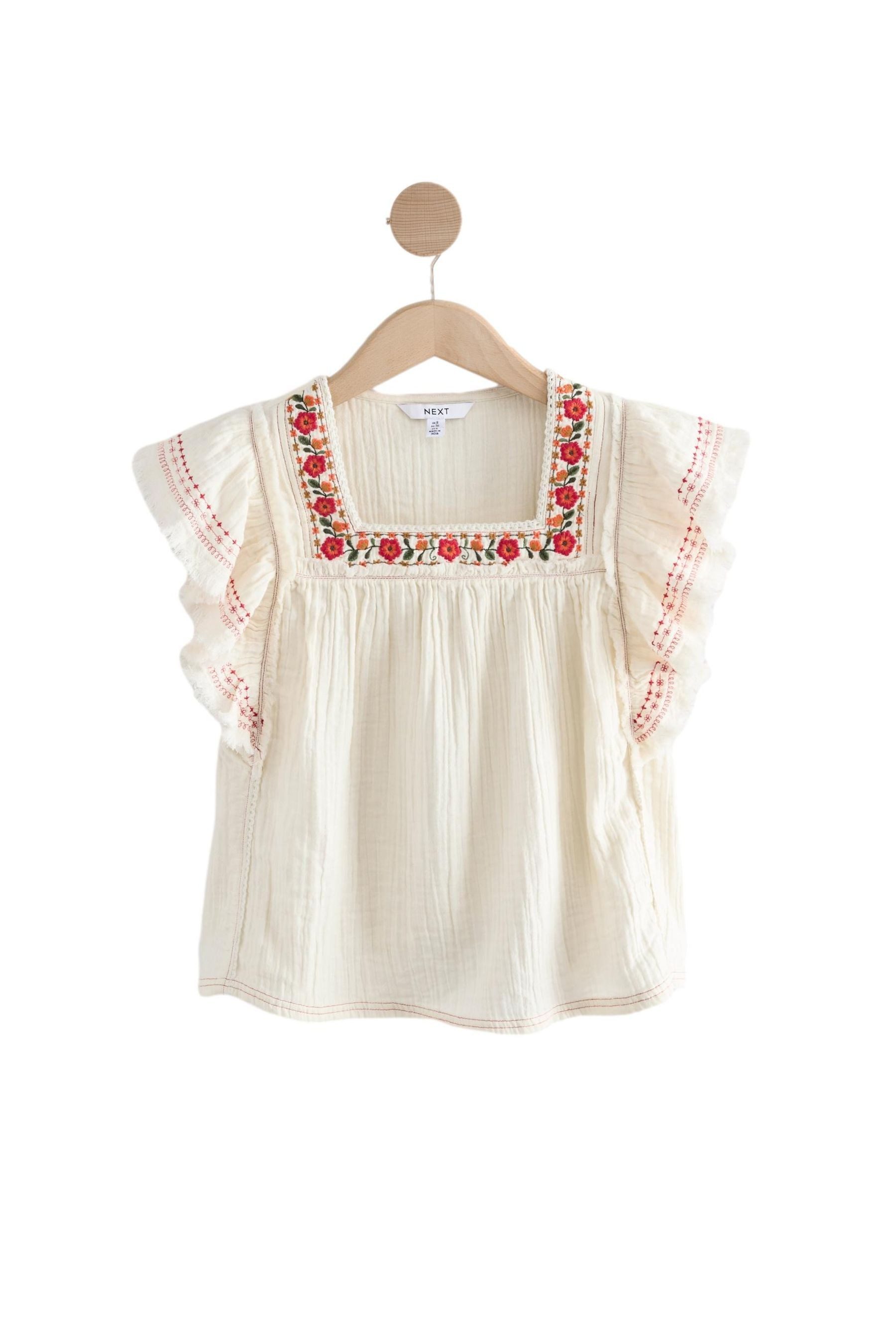 Next Shirtbluse Kurzarm-Bluse mit rundem Ausschnitt günstig online kaufen