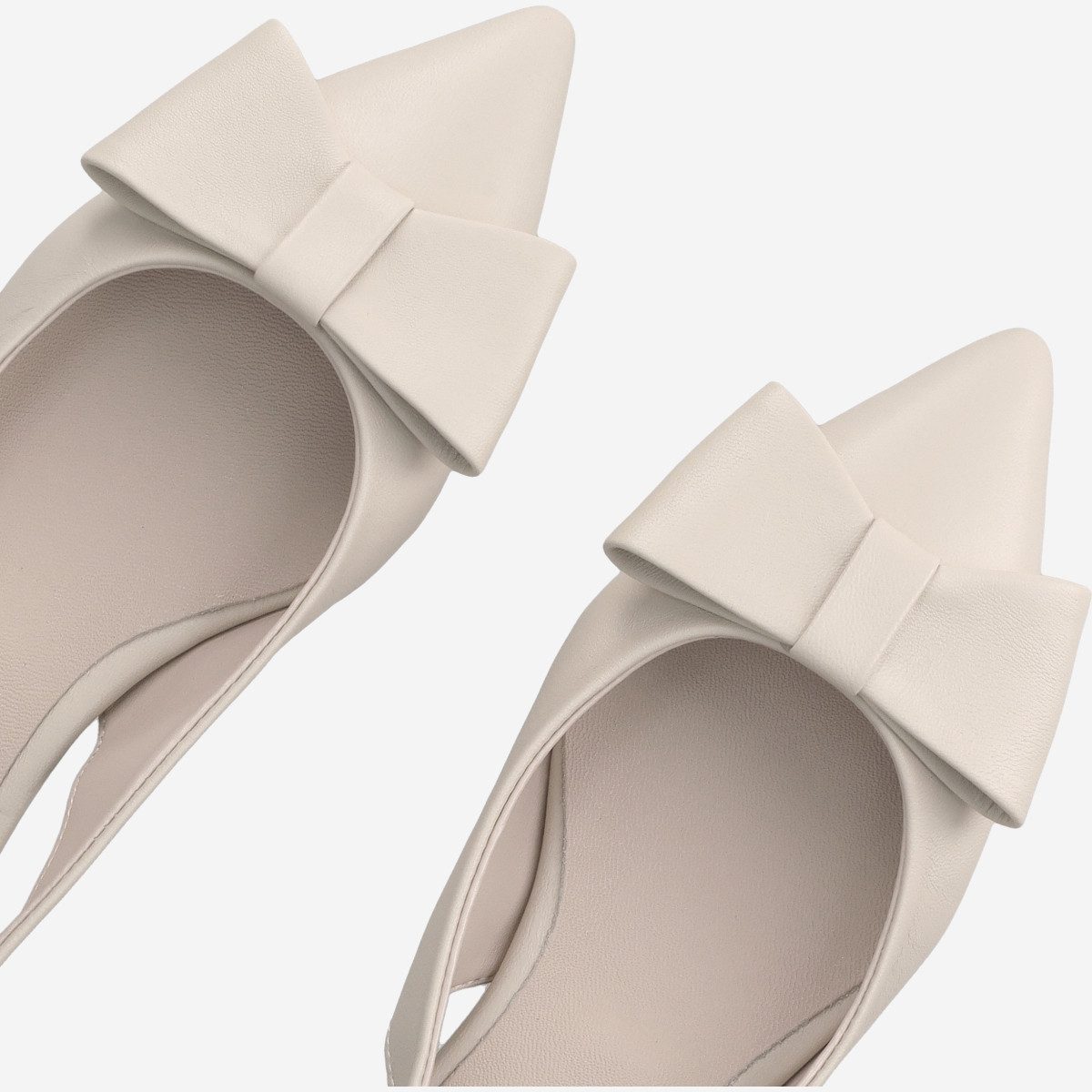 Lüke Schuhe Lüke Schuhe MAYA CREMA, Peeptoes & Slingpumps, Beige, Damen Peeptoepumps