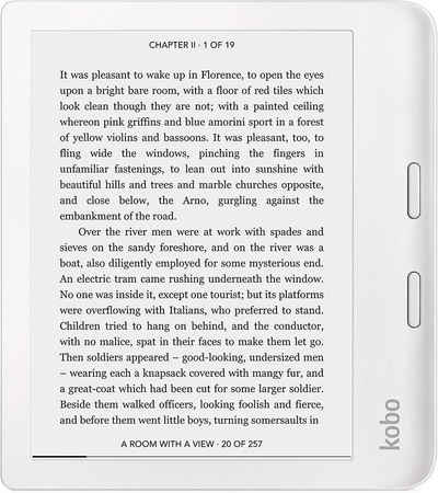 Kobo Libra 2 E-Book (7", 32 GB, Wasserdichter 7-Zoll-Touchscreen, Blendfrei, Blaulichtreduzierung)