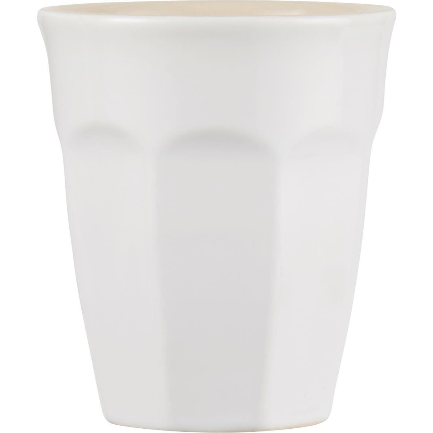 Ib Laursen Becher IB Laursen Becher Cafe Latte Mynte pure white weiß 2042-11