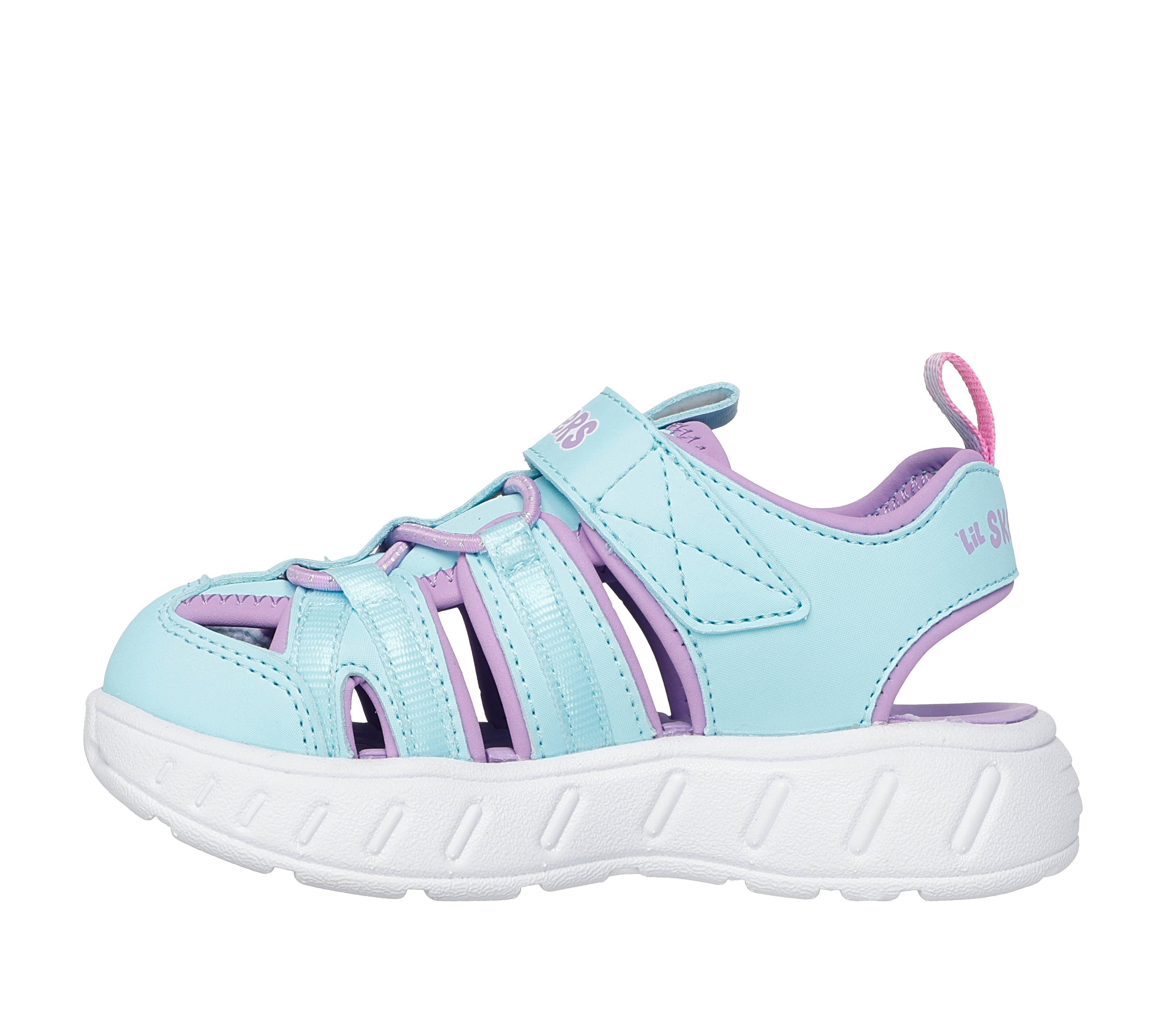 Skechers PLAY SCENE SPLASH Sandale Badeschuh mit bunter Sohle, Größenschablone zum Download – Bild 5 von 5
