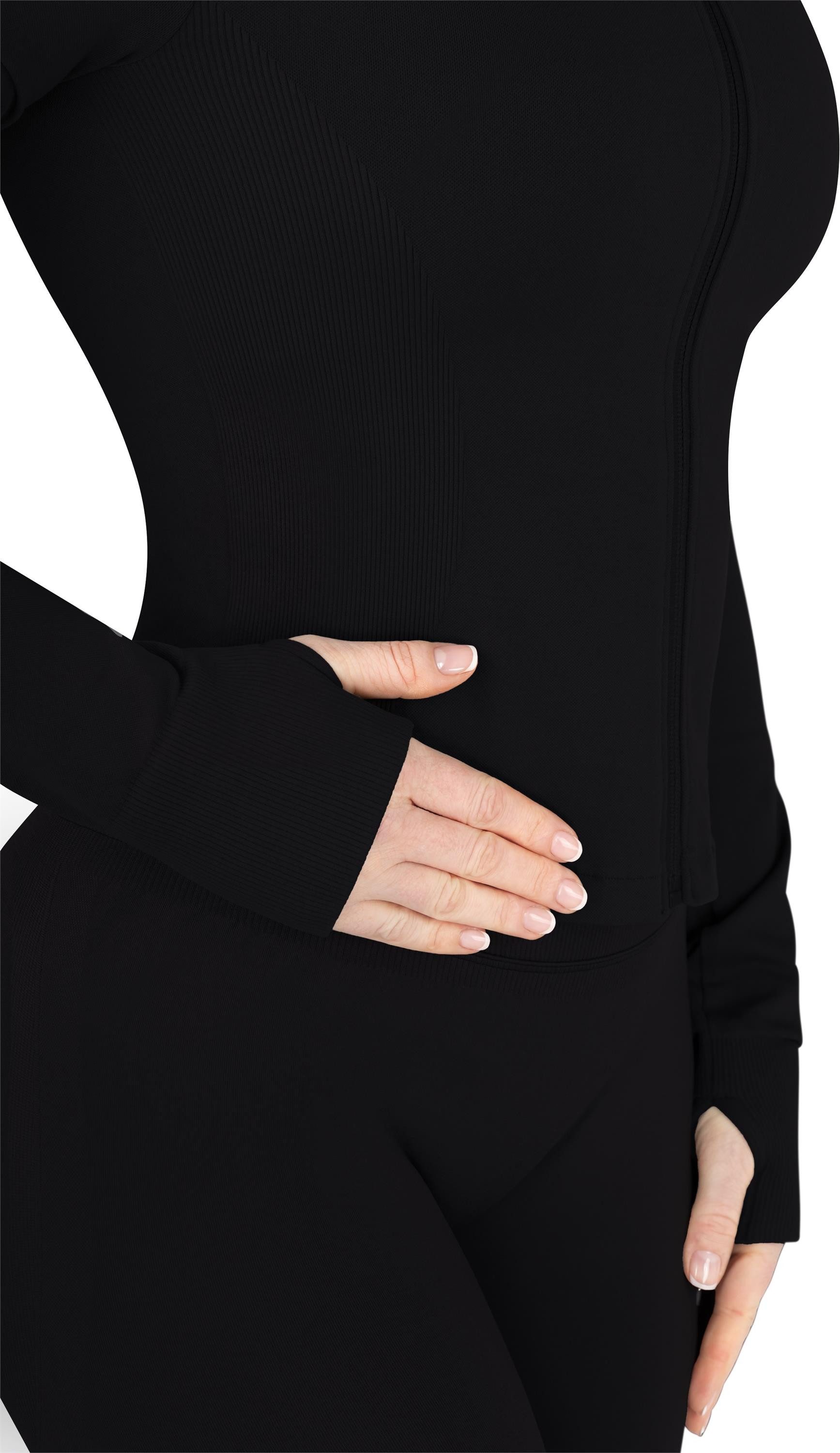 Circle Five Trainingsjacke Damen Shaping Zipper Jacke Trainingsjacke