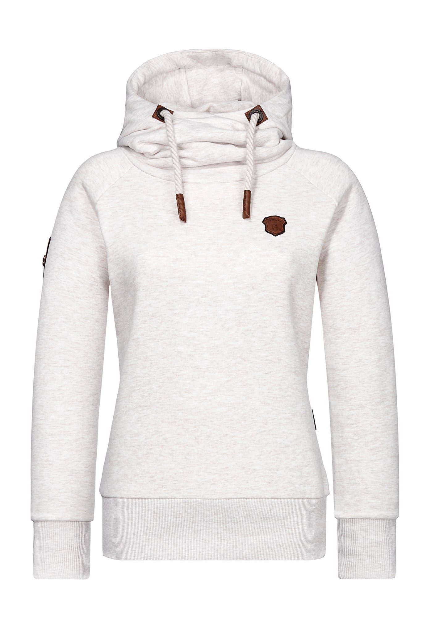 naketano Hoodie Kapuzenpullover Damen Baumwolle, weich, Kapuze, Kängurutasche (Spar-Set, Mandy Spezial) Hoodie, weiche Sweatware, Rippbündchen, Streetwear, Loungewear