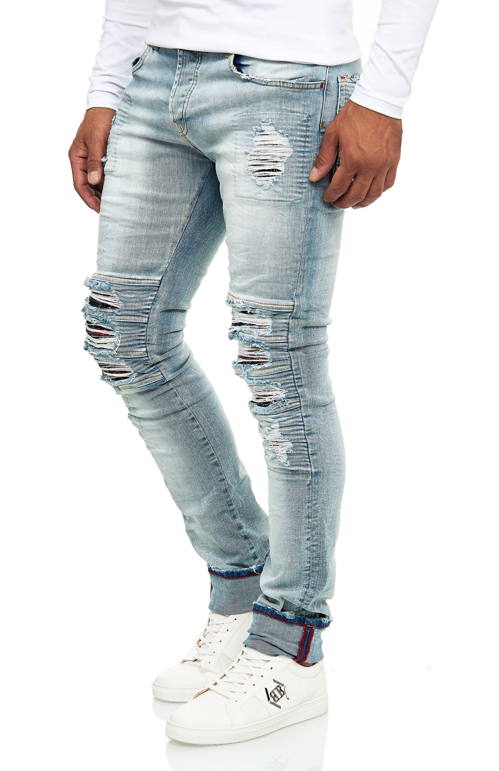 KINGZ Slim-fit-Jeans im Destroyed-Look online kaufen | OTTO