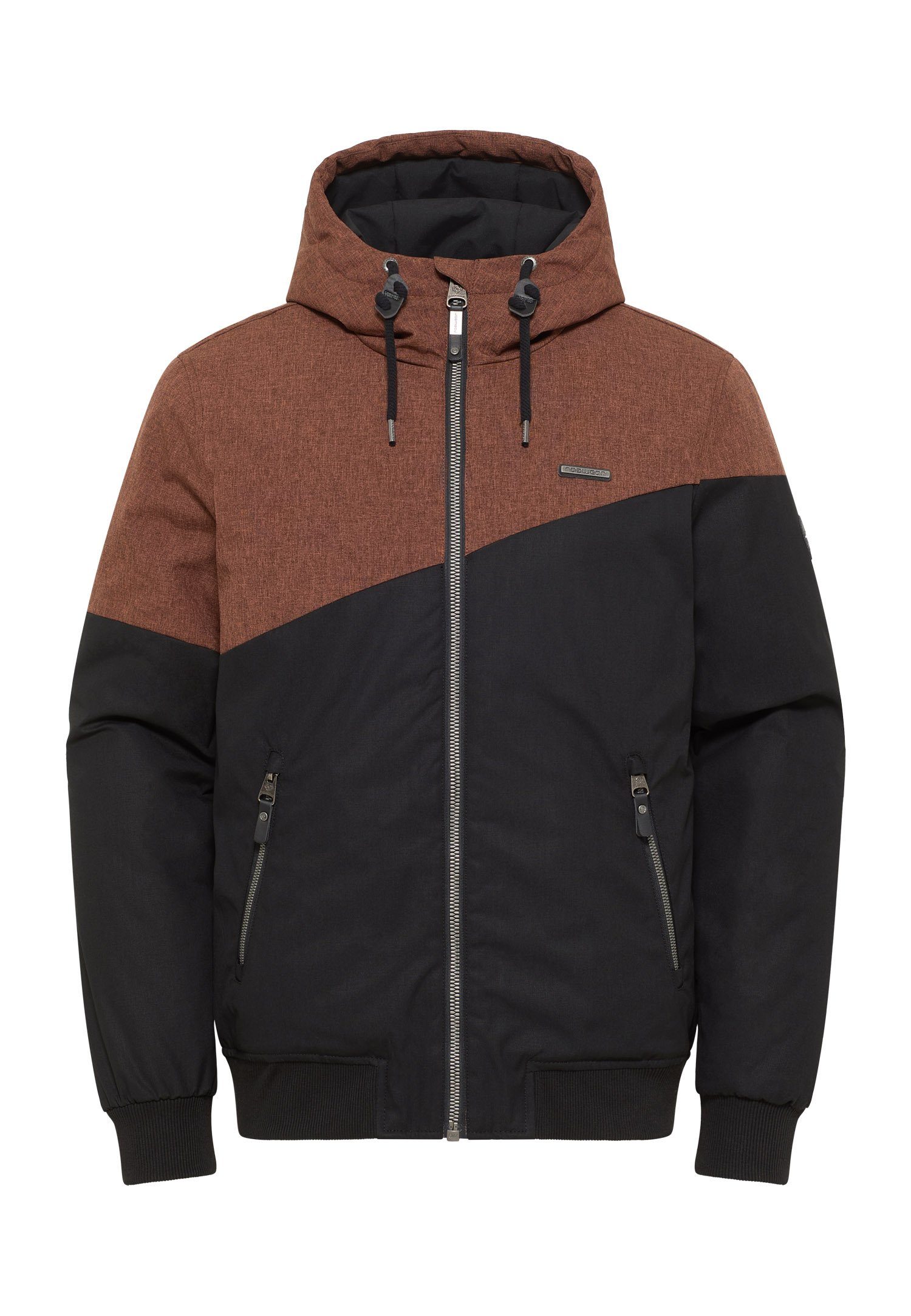 Ragwear Winterjacke Wings stylische Herren Outdoorjacke mit großer Kapuze