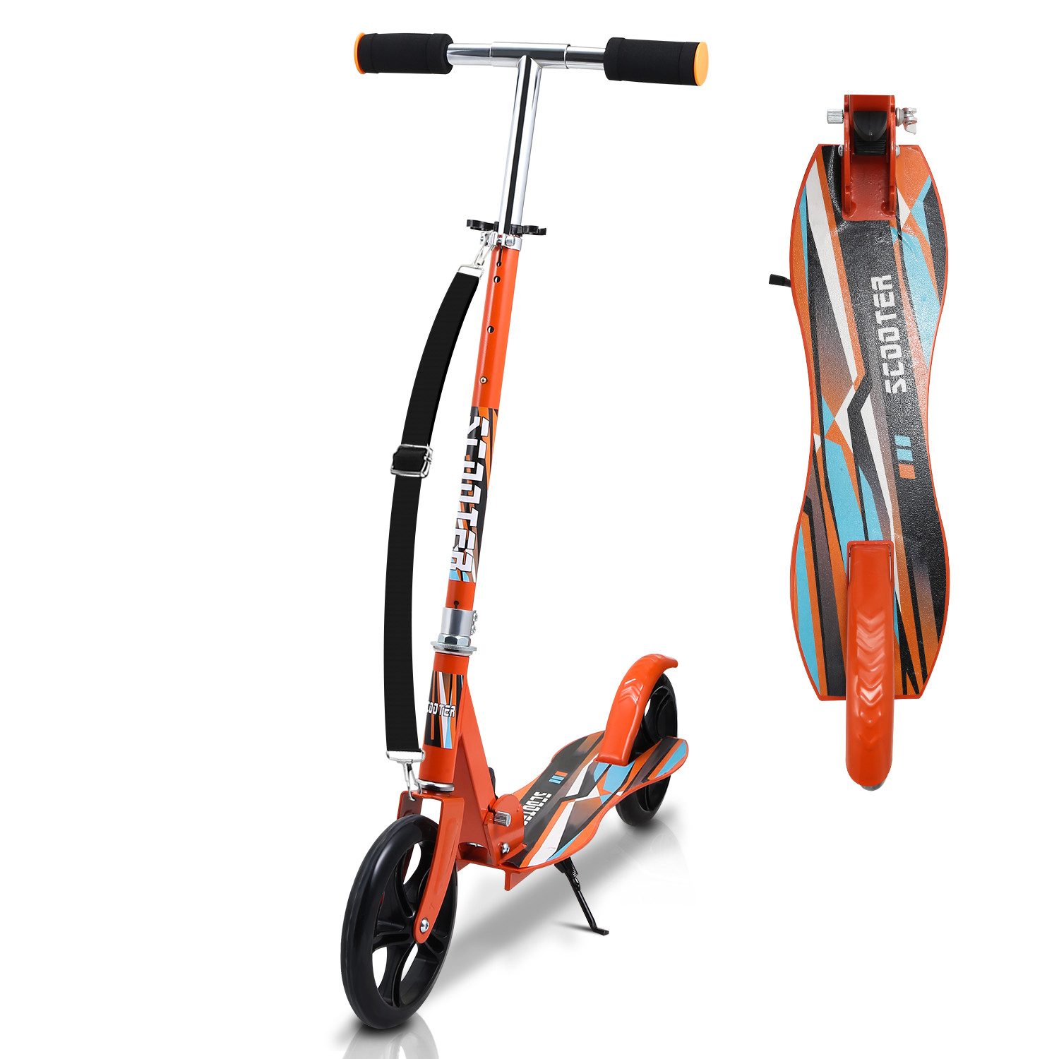 Scooter Kinderoller Scooter klappbar Kinderscooter Höhenverstellbar