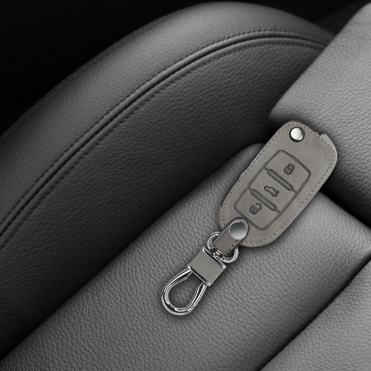 kwmobile Schlüsseltasche Autoschlüssel Hülle für VW Skoda Seat (1-tlg), Nub günstig online kaufen