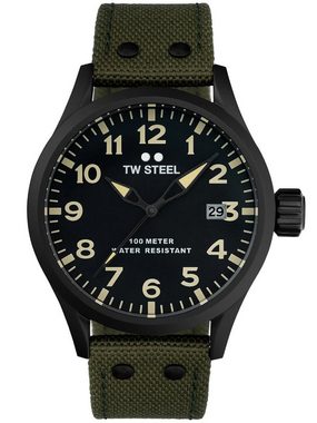 TW Steel Quarzuhr TW-Steel VS102 Volante Herrenuhr 45mm 10ATM