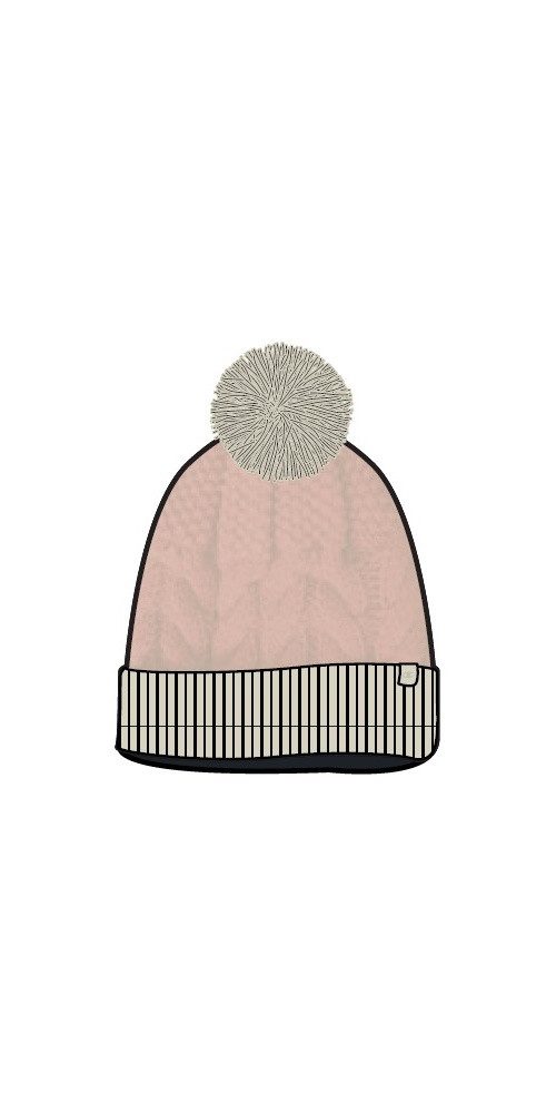 Champion Bommelmütze Mütze Legacy Knit Bommel beige Kinder 1er