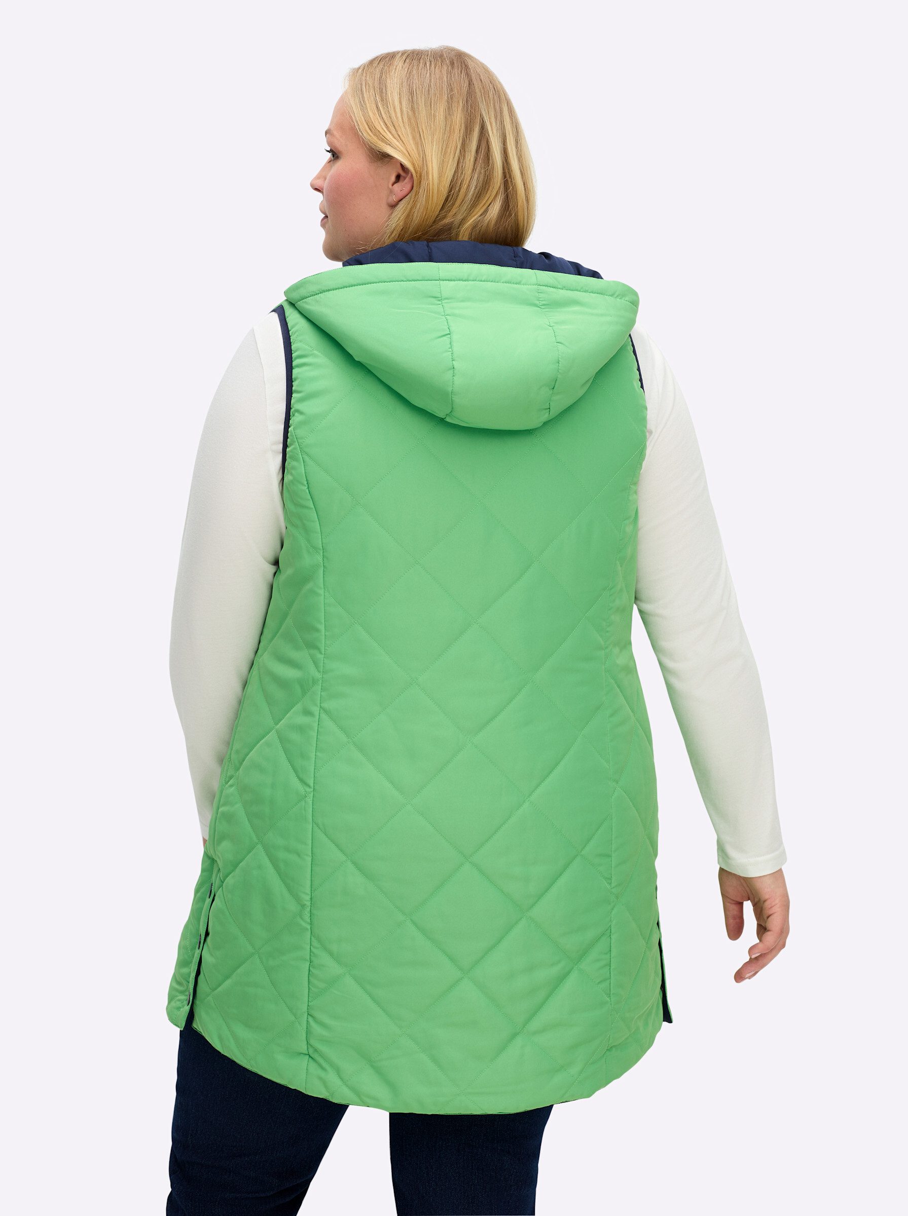 Sheego Jerseyweste Wendeweste günstig online kaufen