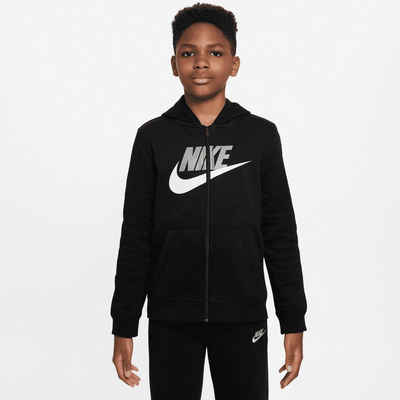 Nike Sportswear Kapuzensweatjacke Club Fleece Big Kids' (Boys) Full-Zip Hoodie