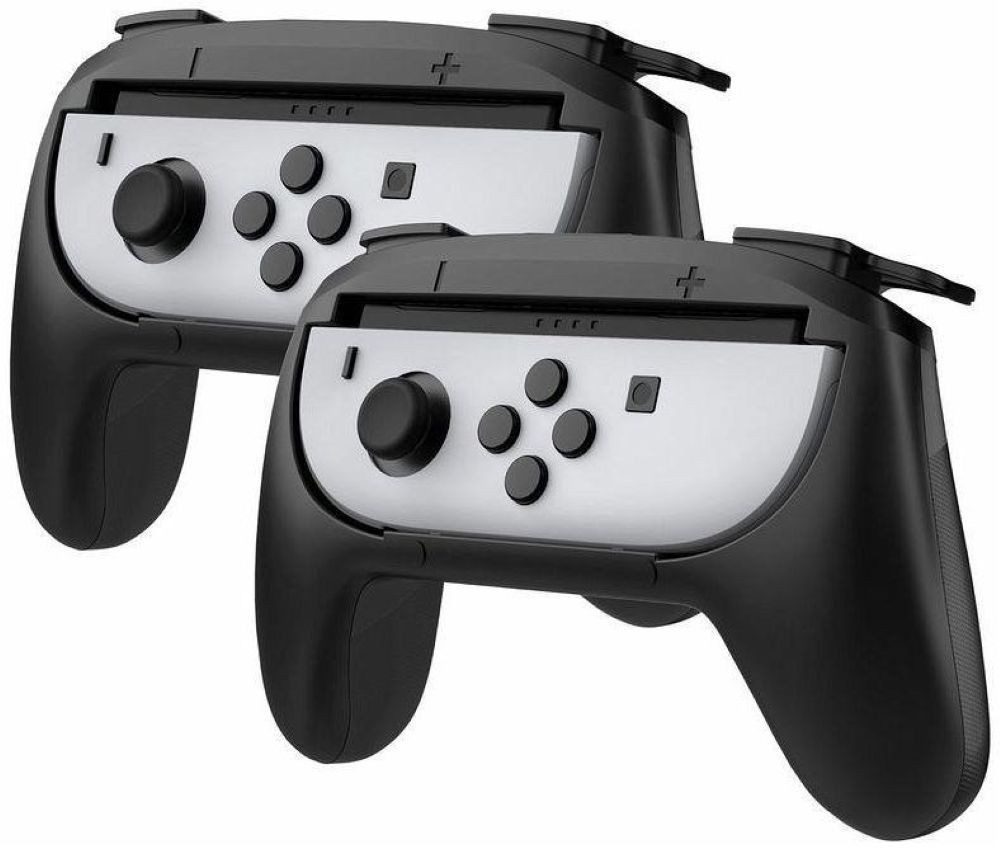 Nintendo Twin Controller Game Grips, Schwarz Zubehör Nintendo