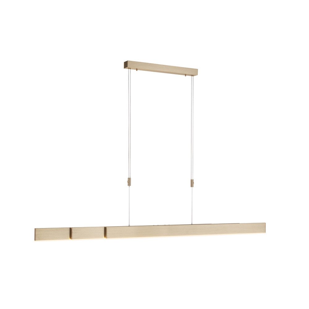 Paul Neuhaus LED Pendelleuchte LED Pendellampe PURE MOTO e-SLIDE®, CCT-Farbtemperaturregelung, Dimmfunktion, Memoryfunktion, 3xLED-Board/13W/2700-5000K, warmweiß bis kaltweiß, elektrisch ausfahrbar dimmbar Fernbedienung CCT