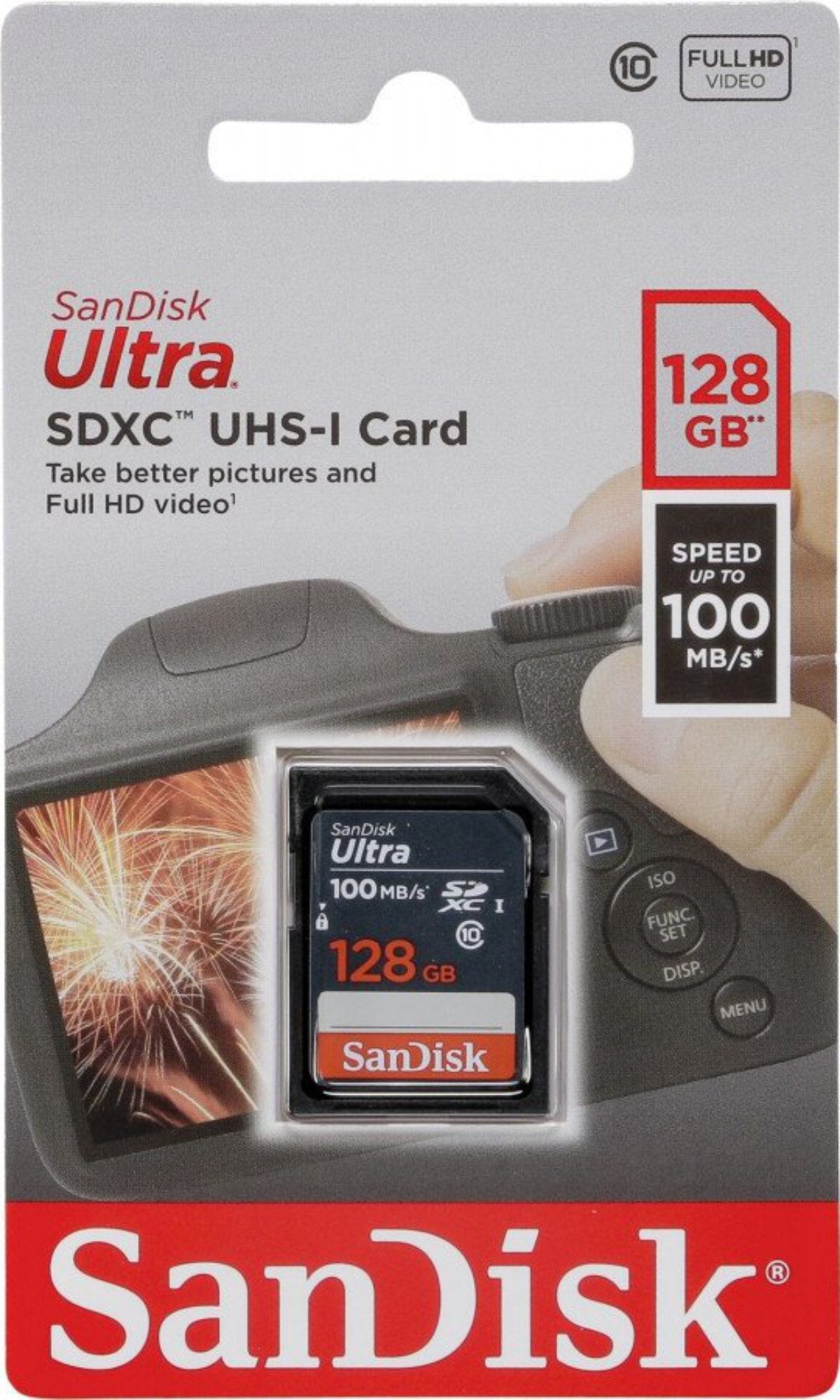 Sandisk Ultra SD UHS-I Speicherkarte (128 GB)