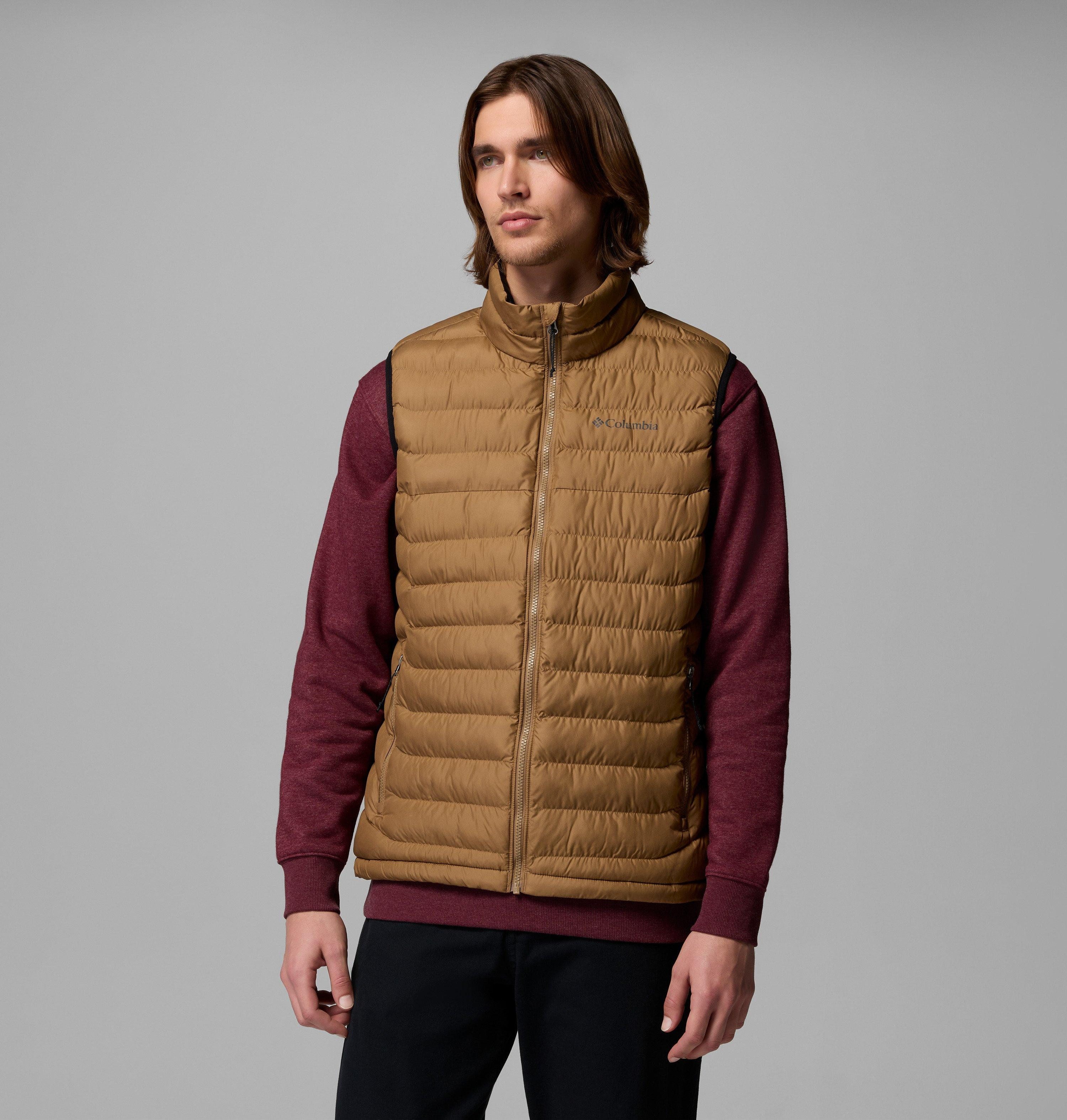 Columbia Steppweste Powder Lite II Vest mit Innentasche und Reißverschlusstaschen, wasserabweisend