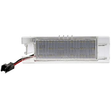 Vinstar KFZ-Ersatzleuchte LED Kennzeichenbeleuchtung E-geprüft für CHEVROLET, kompatibel mit: CHEVROLET Malibu 13-15 Camaro 14-17 Volt bis 15