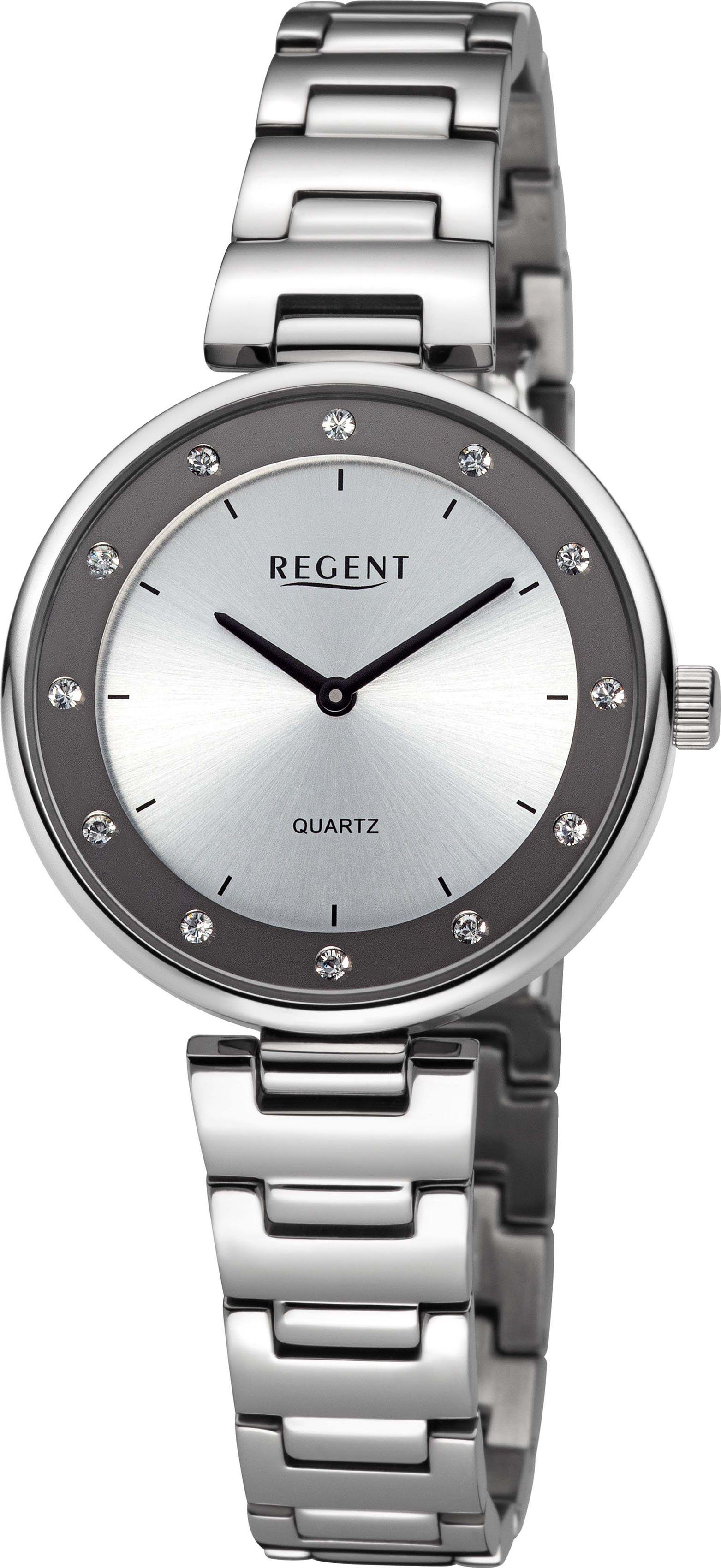 Regent Quarzuhr 12221184 - 70302SSsi | Quarzuhren