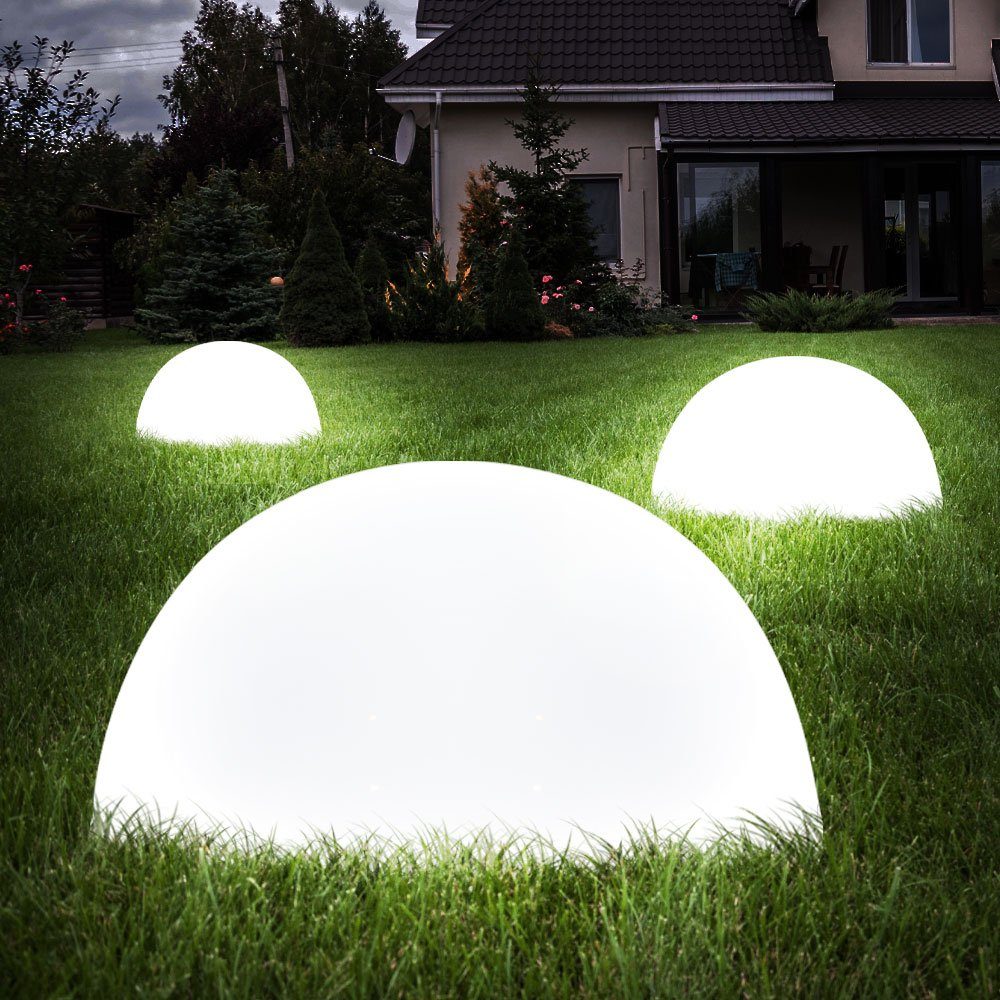 LED Garten Figur Lampe Deko Veranda Beet SOLAR Strahler Haus Skulptur Leuchte 