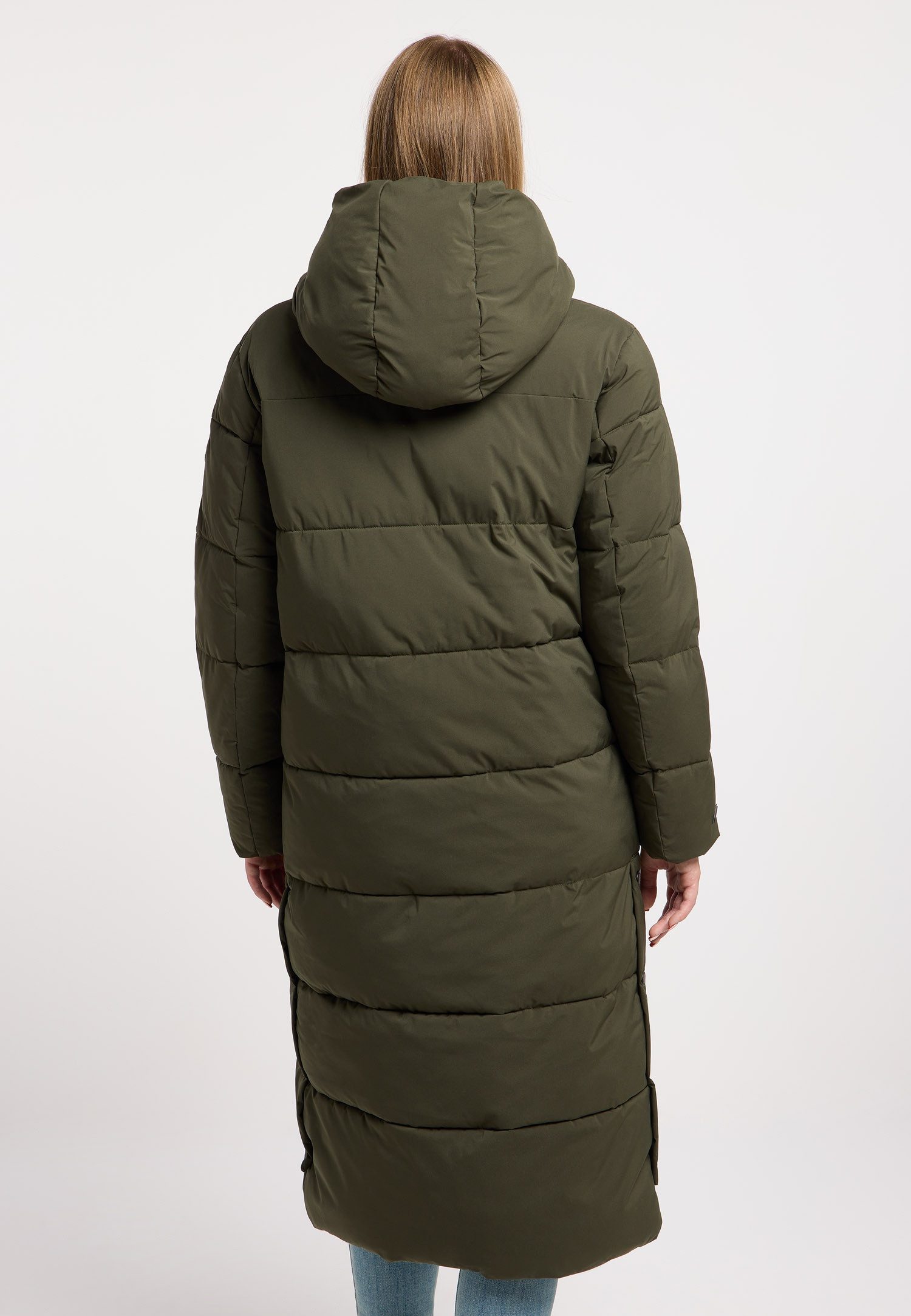 Ragwear Steppmantel PATRISE warm gefüttert, hinten länger als vorn