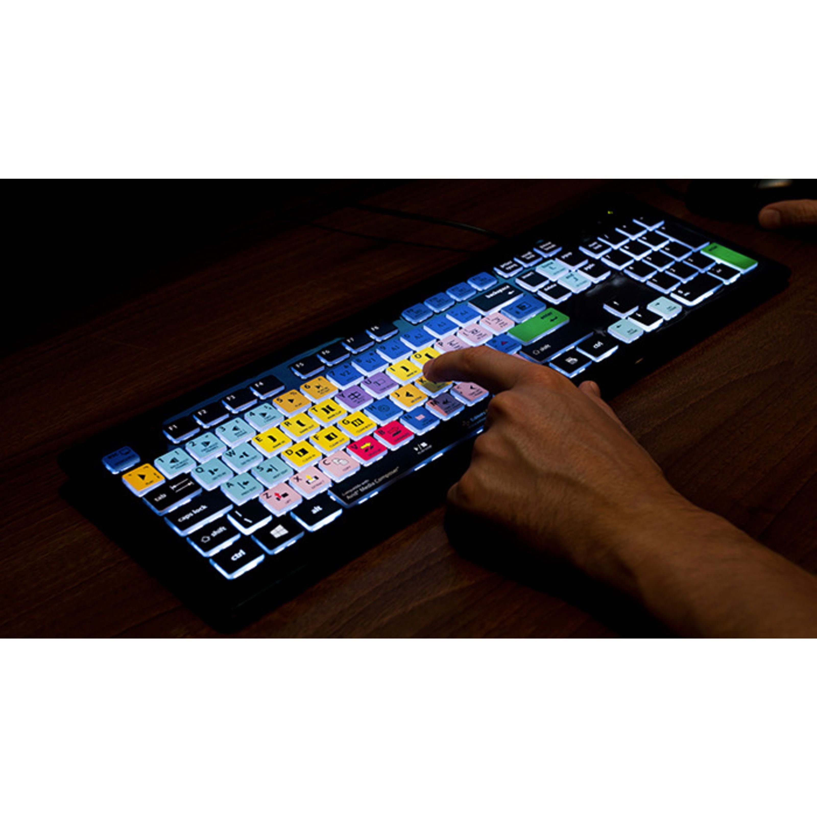 Editors Keys Apple-Tastatur (Backlit Keyboard Studio One PC UK - Apple Zubehör)
