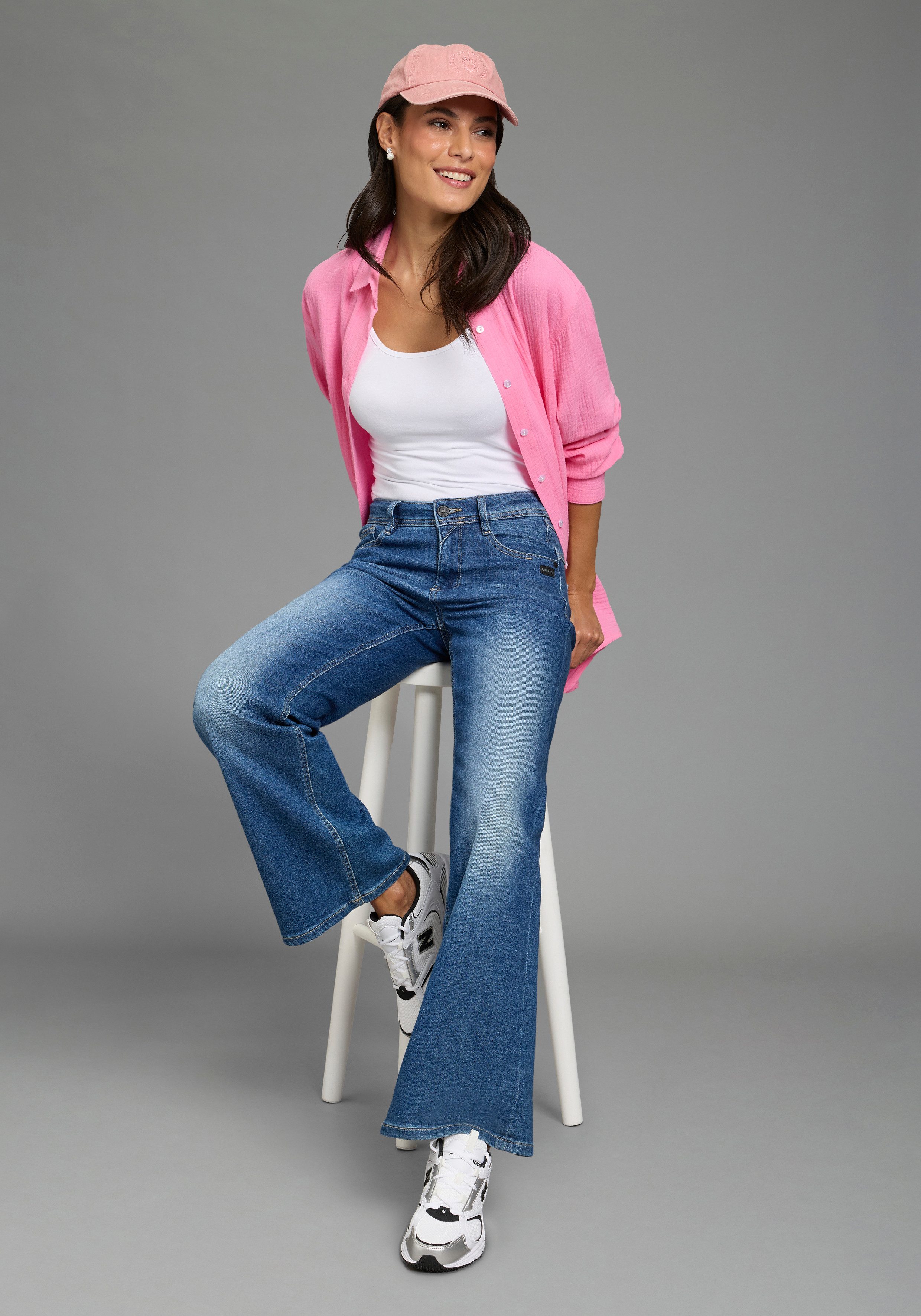 Laura Scott Longbluse in Musselin-Qualität – Bild 4 von 5
