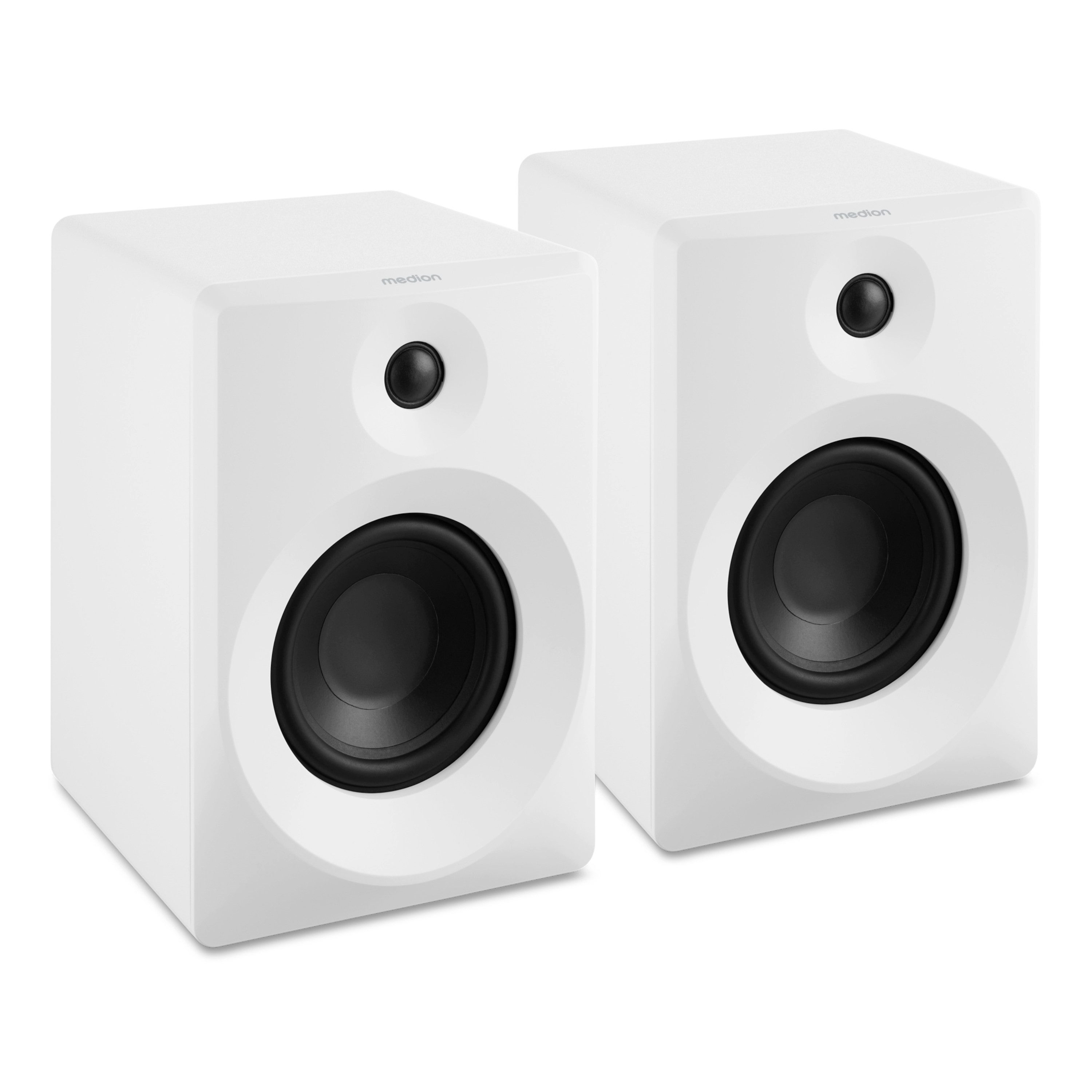Medion® LIFE® P61925 (MD44925) Bluetooth-Lautsprecher (A2DP Bluetooth, AVRCP Bluetooth, Bluetooth, 50 W, Holzgehäuse, Bluetooth5.0, integrierter Subwoofer, Drehregler)