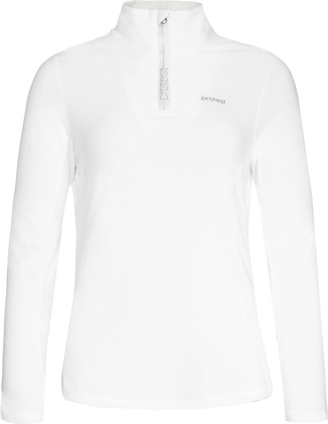 Protest Rollkragenpullover MUTEZ 1/4 zip top 401 Seashelloffwhite