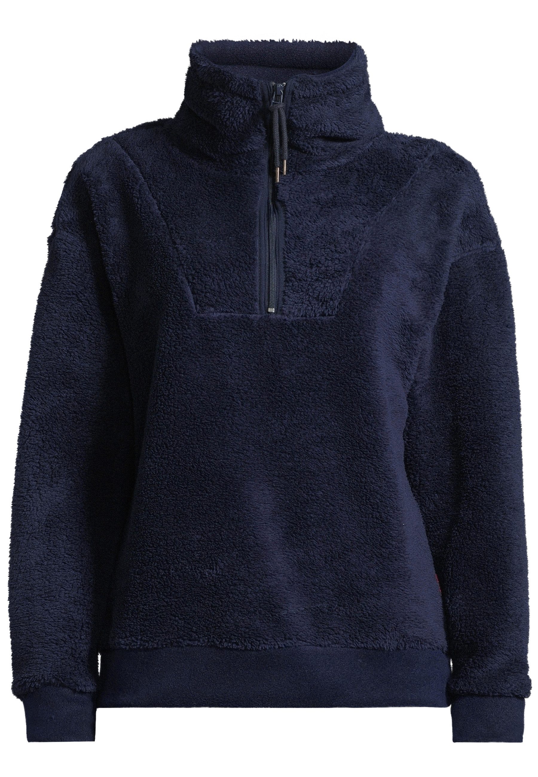salzhaut Fleecepullover RAMMDÖSIG Damen Oversized günstig online kaufen