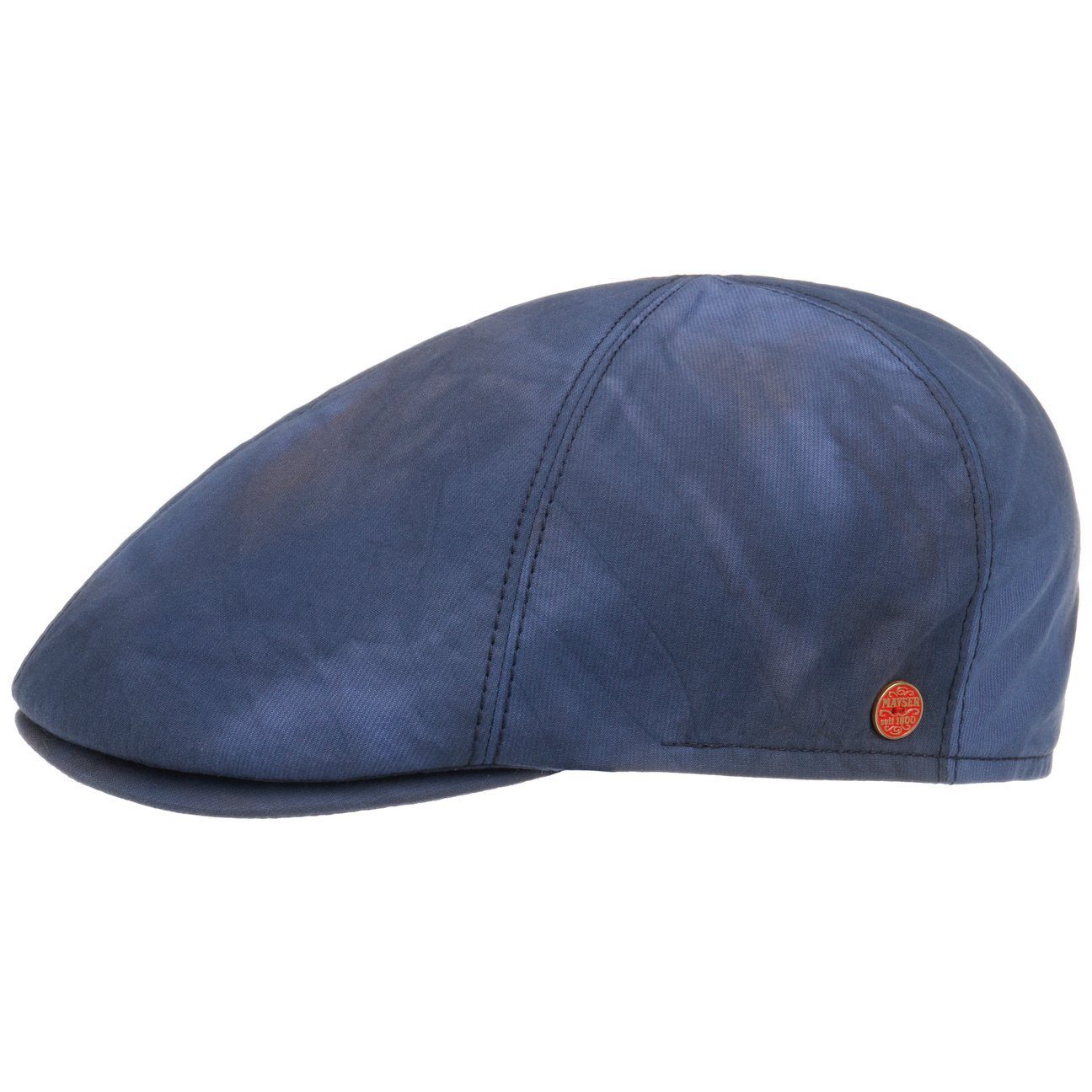 Mayser Flat Cap (1-St) Schirmmütze mit Schirm, Made in the EU dunkelblau