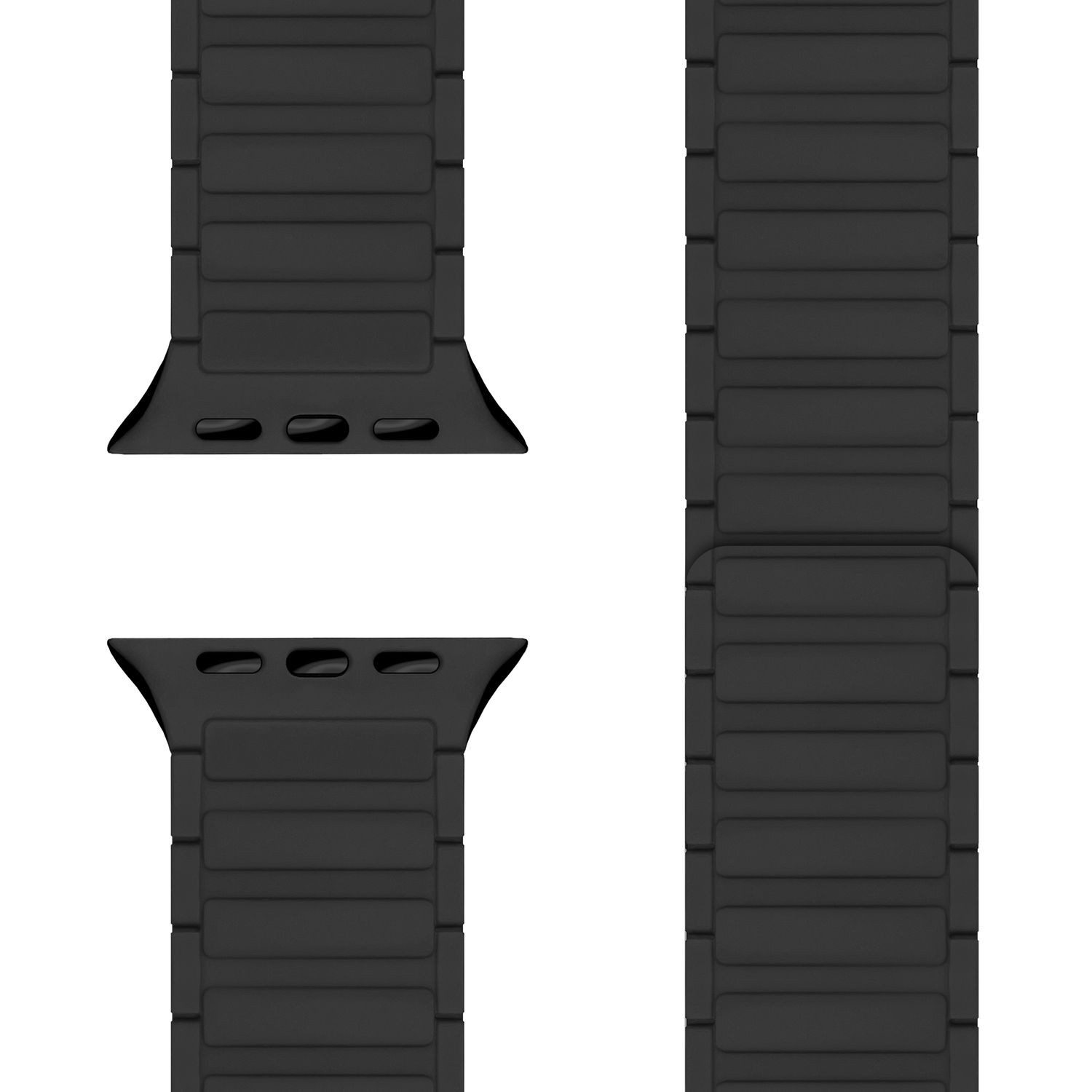 Nalia Smartwatch-Armband Apple Watch 49mm/46/45/44/42(Serie 1-3), Magnetisc günstig online kaufen