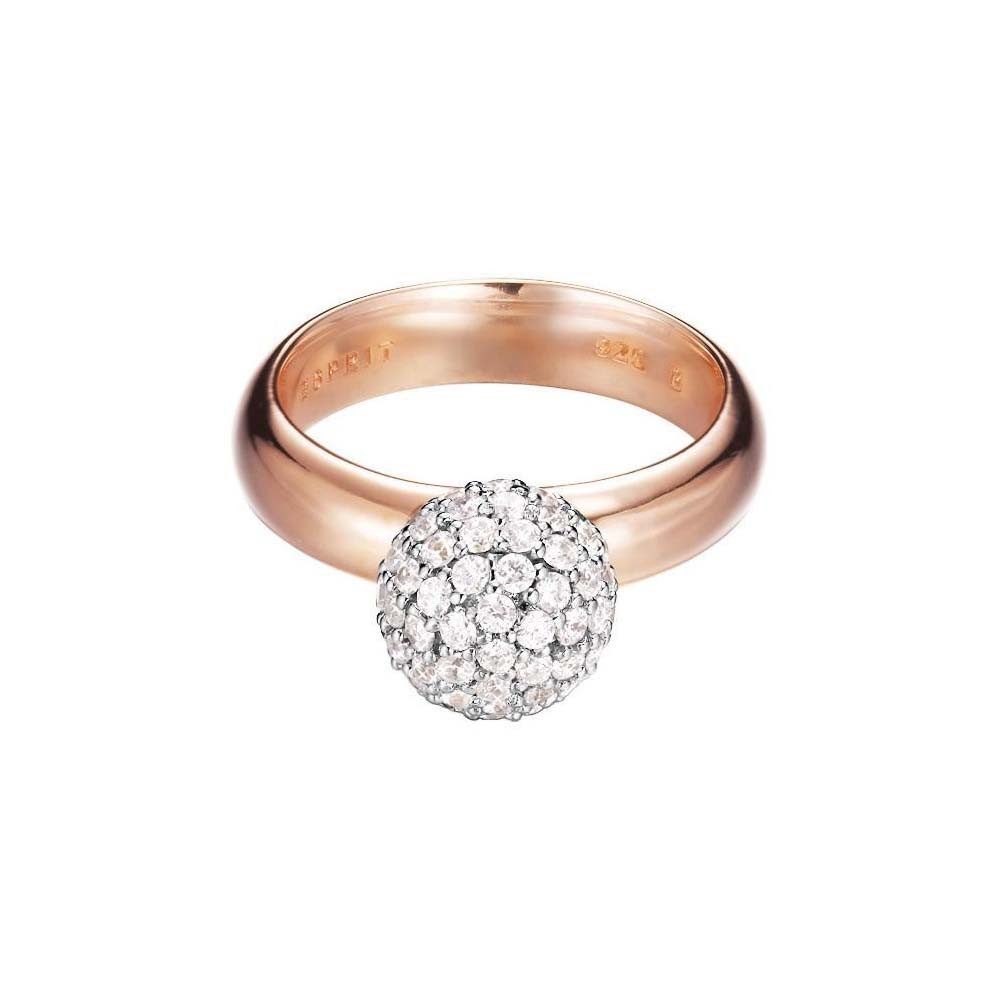 Fingerring Glam Sphere Rose ESRG92309B170