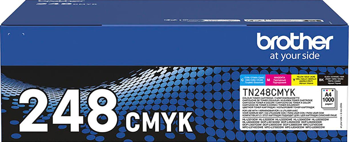 Brother Tonerpatrone TN-248VAL, (Packung, 4-St)