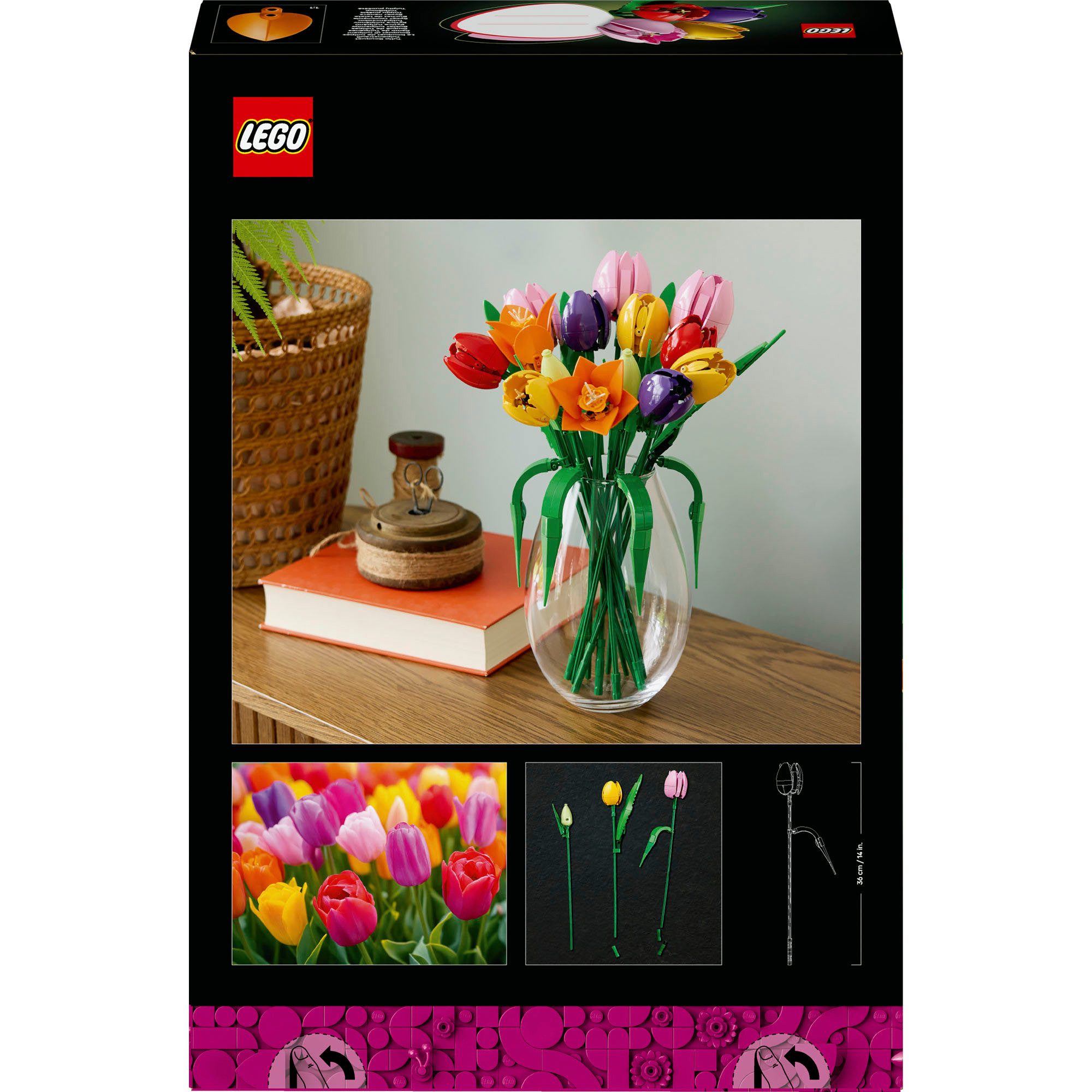 LEGO® Tulpenstrauß (11501), LEGO Botanicals Konstruktionsspielsteine, (576 günstig online kaufen