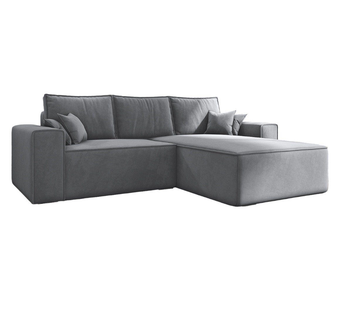 MOEBLO Ecksofa ERNO II, L-förmiges Schlafsofa günstig online kaufen