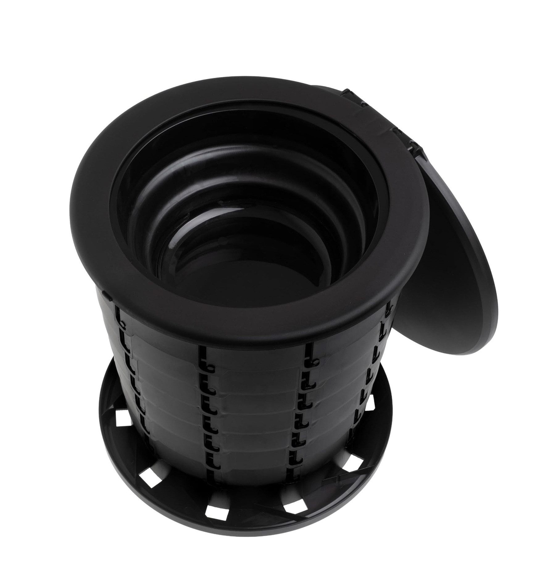 Camry Campingtoilette, (1-St), 3-in1-Design, Falt- und Klappsystem, belastbar bis zu 150 kg