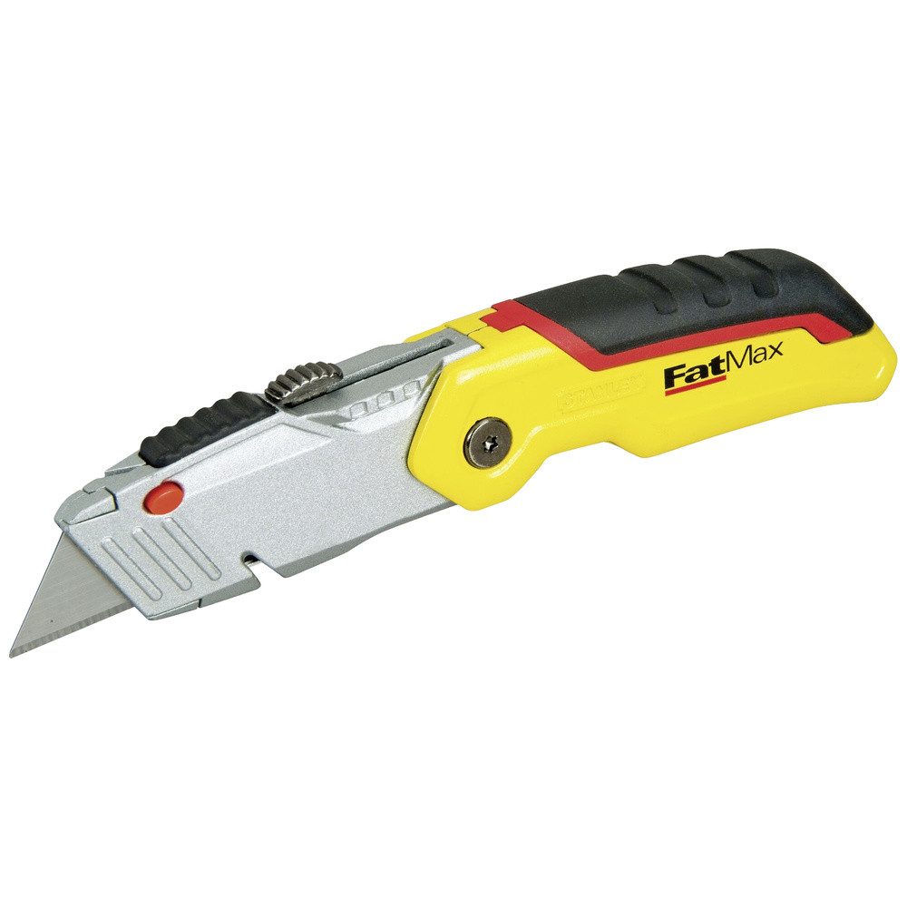 STANLEY Taschenmesser STANLEY FatMax 0-10-825 Klappmesser Silber, Gelb, Schwarz