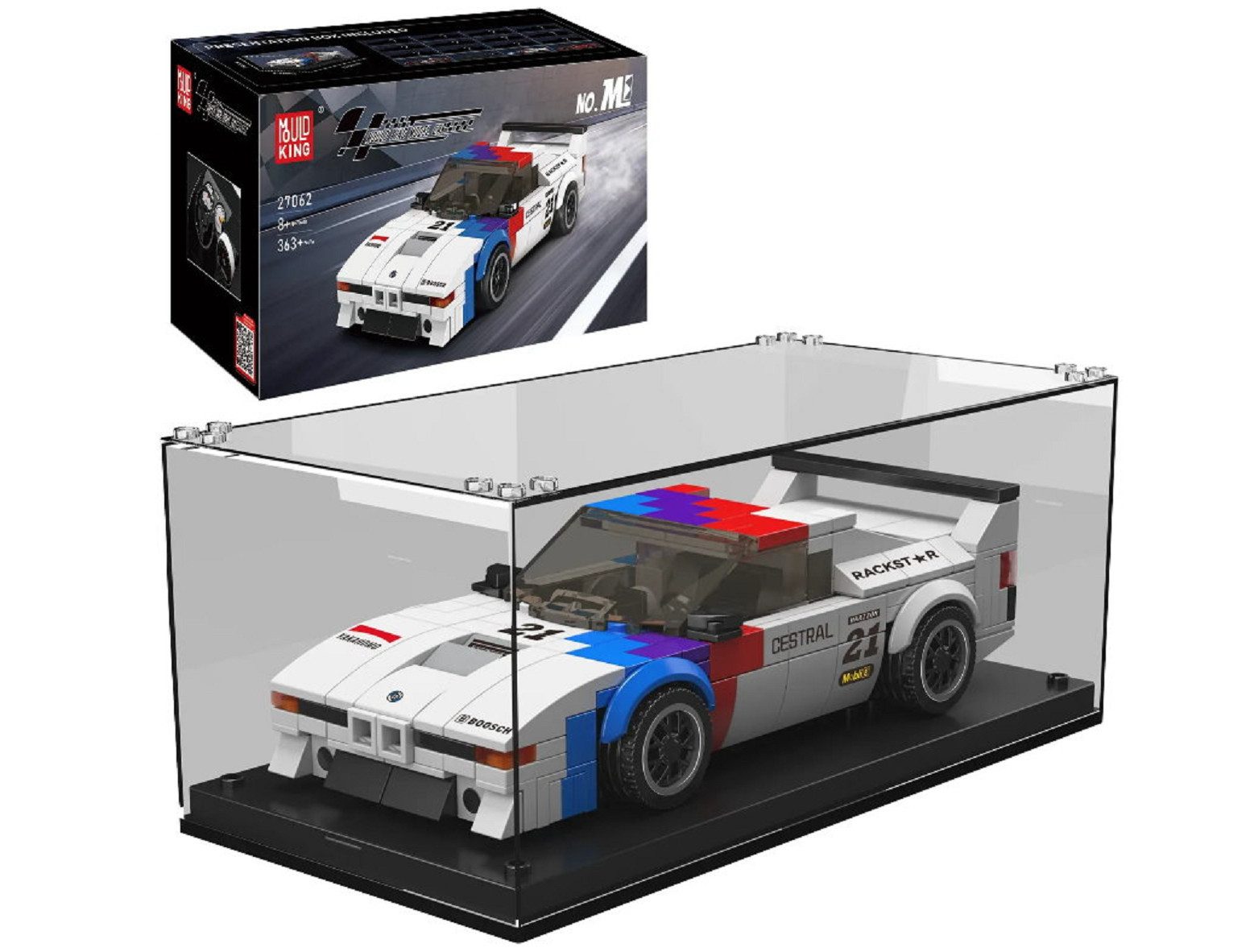 Mould King Mould King 27062S Speed Champion BMW M1 363 Teile Konstruktions-Spielset, (363 St)