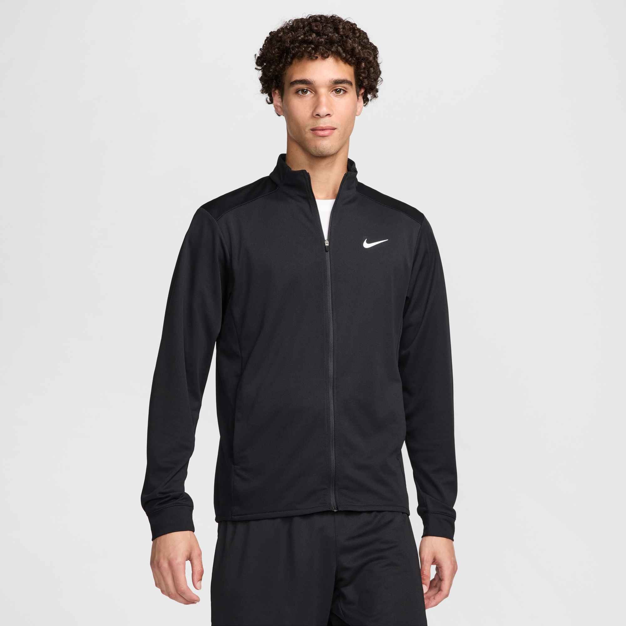 Nike Trainingsjacke M NK DF TOTALITY KNIT JACKET sportlicher Stil, leichtes Material, feuchtigkeitsableitend