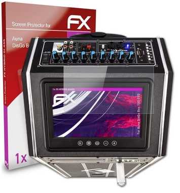 atFoliX Schutzfolie Panzerglasfolie für Auna DisGo Box 100 DVD, Ultradünn und superhart