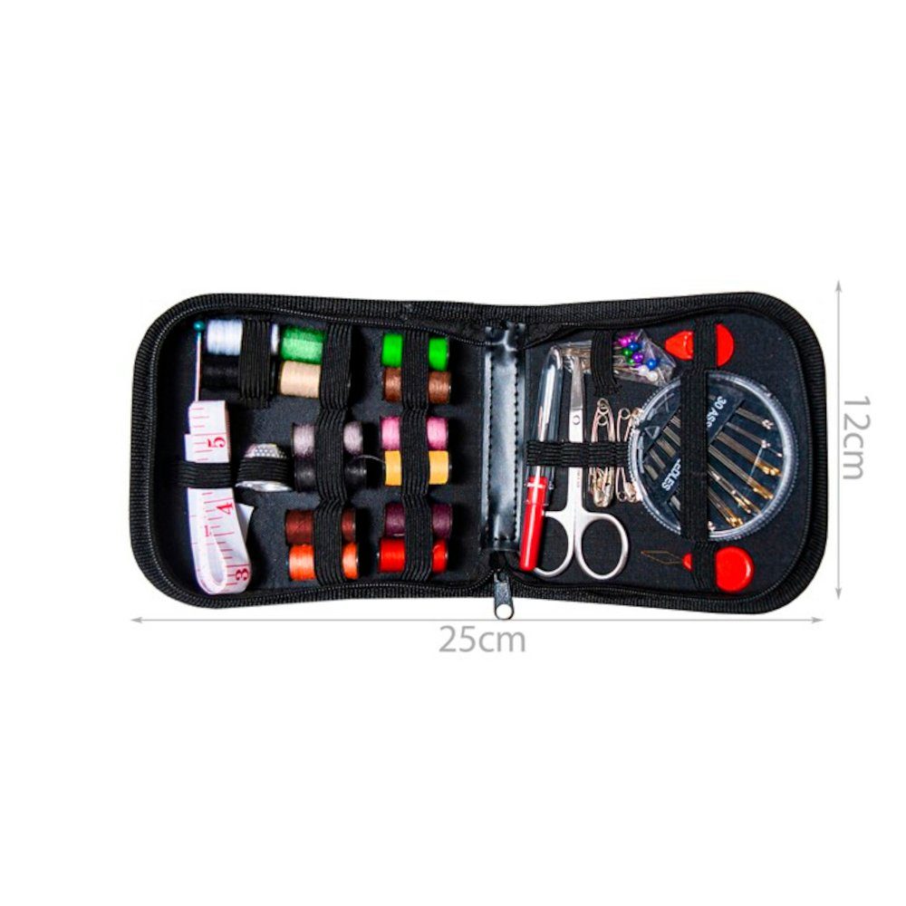 Ruhhy Nähnadeln Flickzeug Nähset, Spar-Set 70 St., flicken, Fäden und Zubehör ist perfekt für Anfänger und Fortgeschrittene