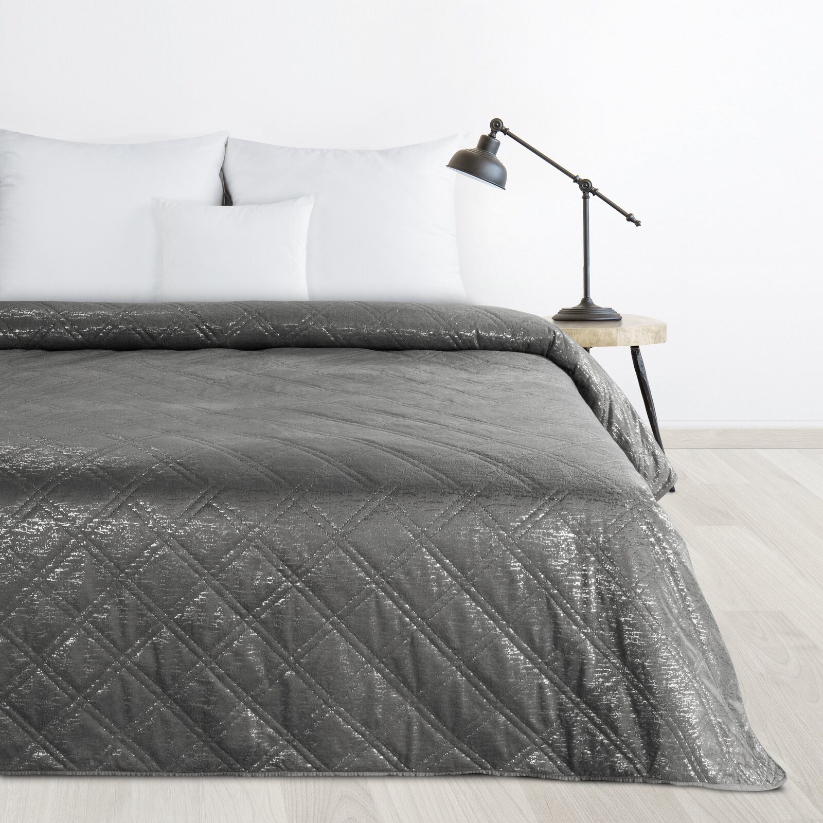 Design91 Tagesdecke Edler Bettüberwurf mit dezentem günstig online kaufen