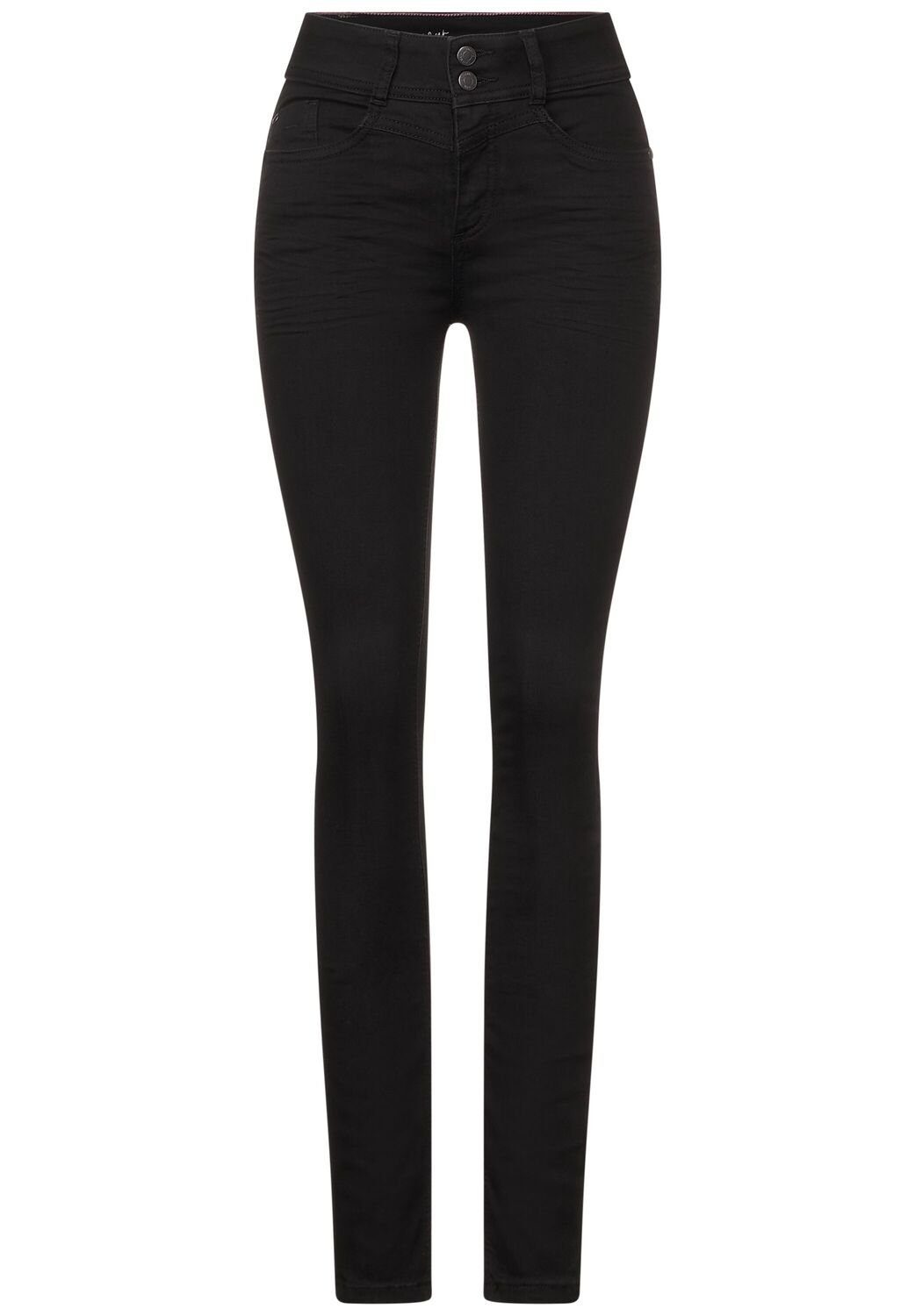 Style STREET QR Regular-fit-Jeans York.hw.black ONE