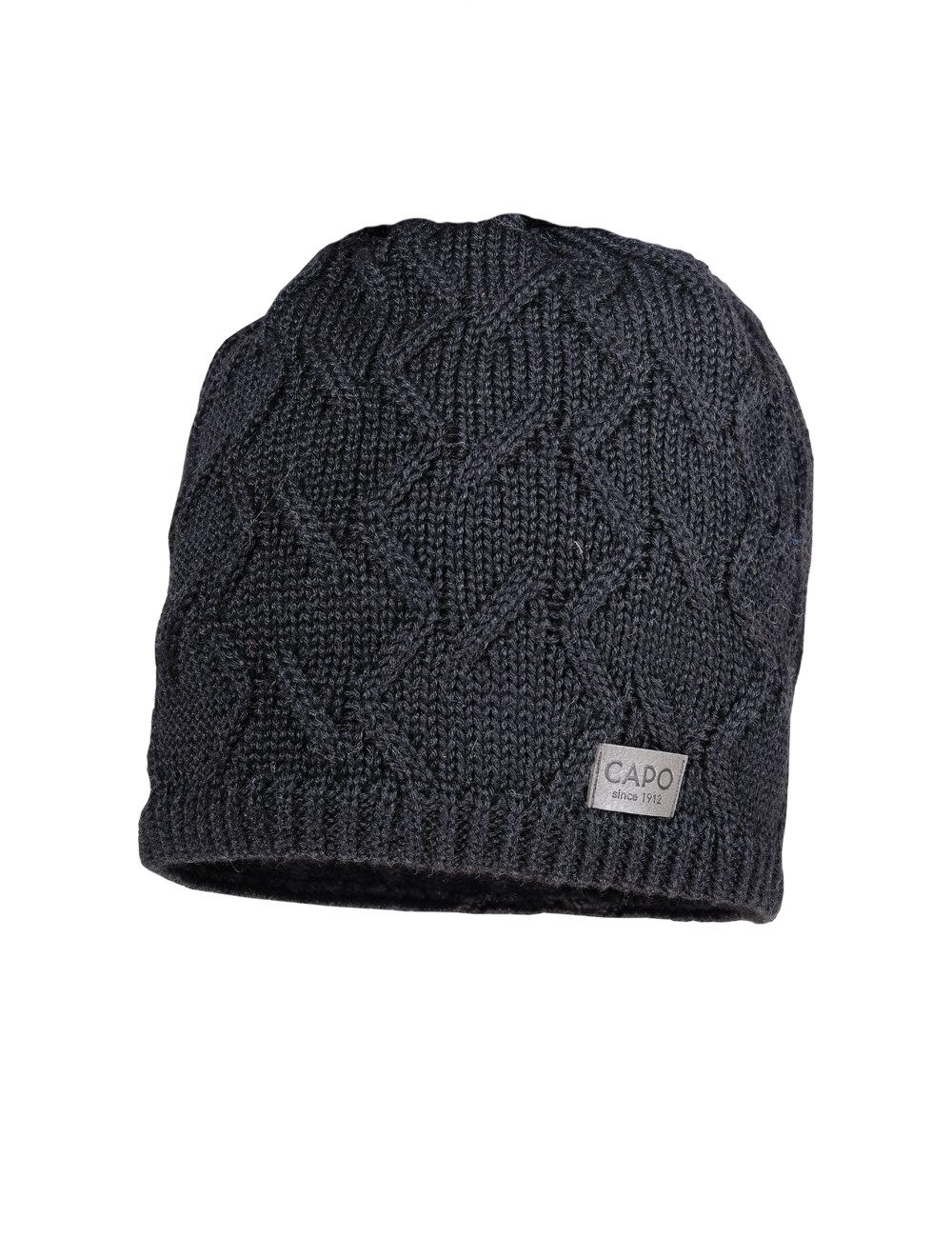 CAPO Strickmütze CAPO-BJELLE CAP without pompon (1-St)