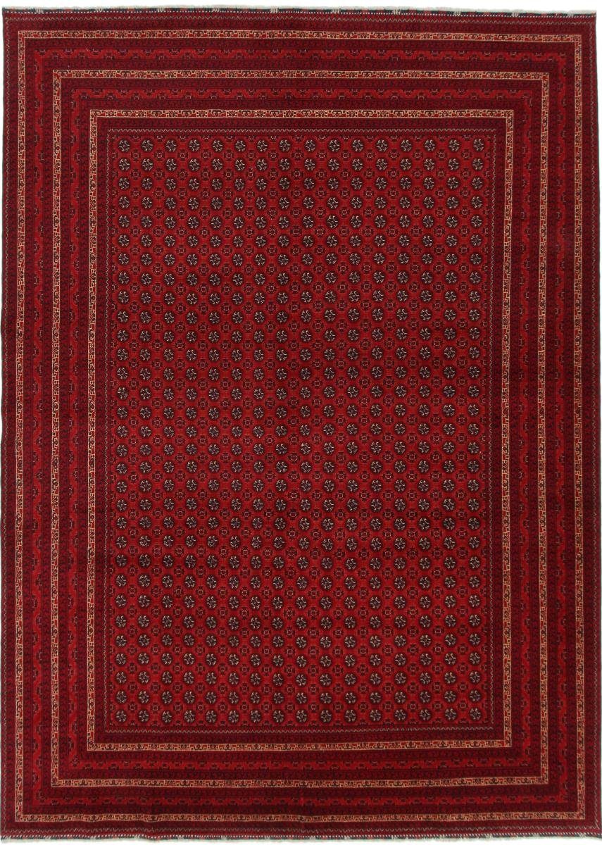 Orientteppich Afghan Mauri 197x297 Handgeknüpfter Orientteppich, Nain Trading, rechteckig, Höhe: 6 mm
