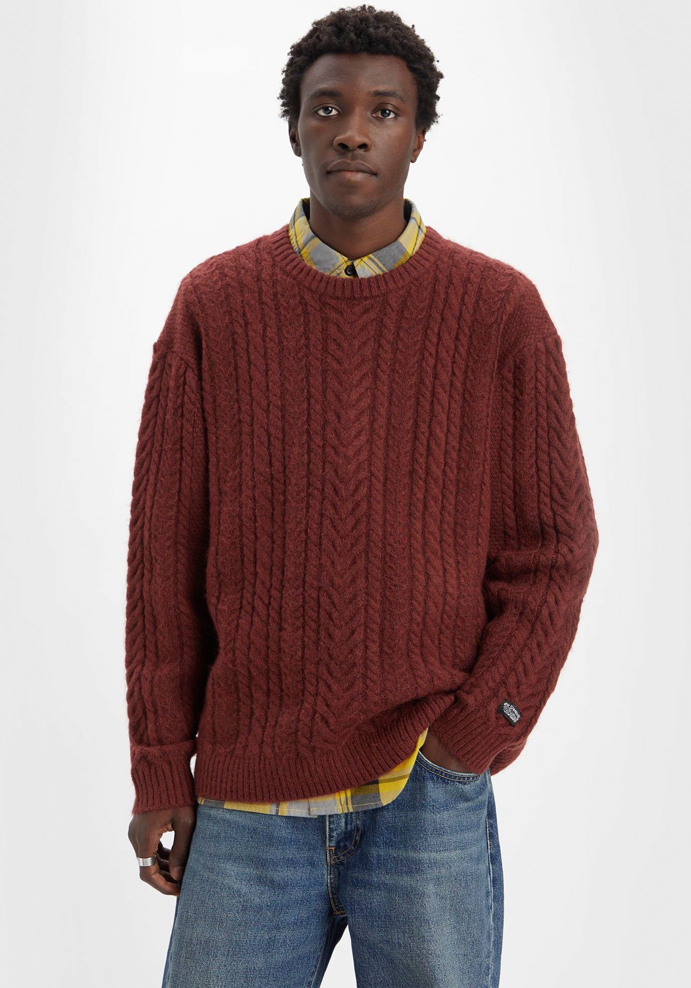 Levi's® Wollpullover BATTERY CREWNECK