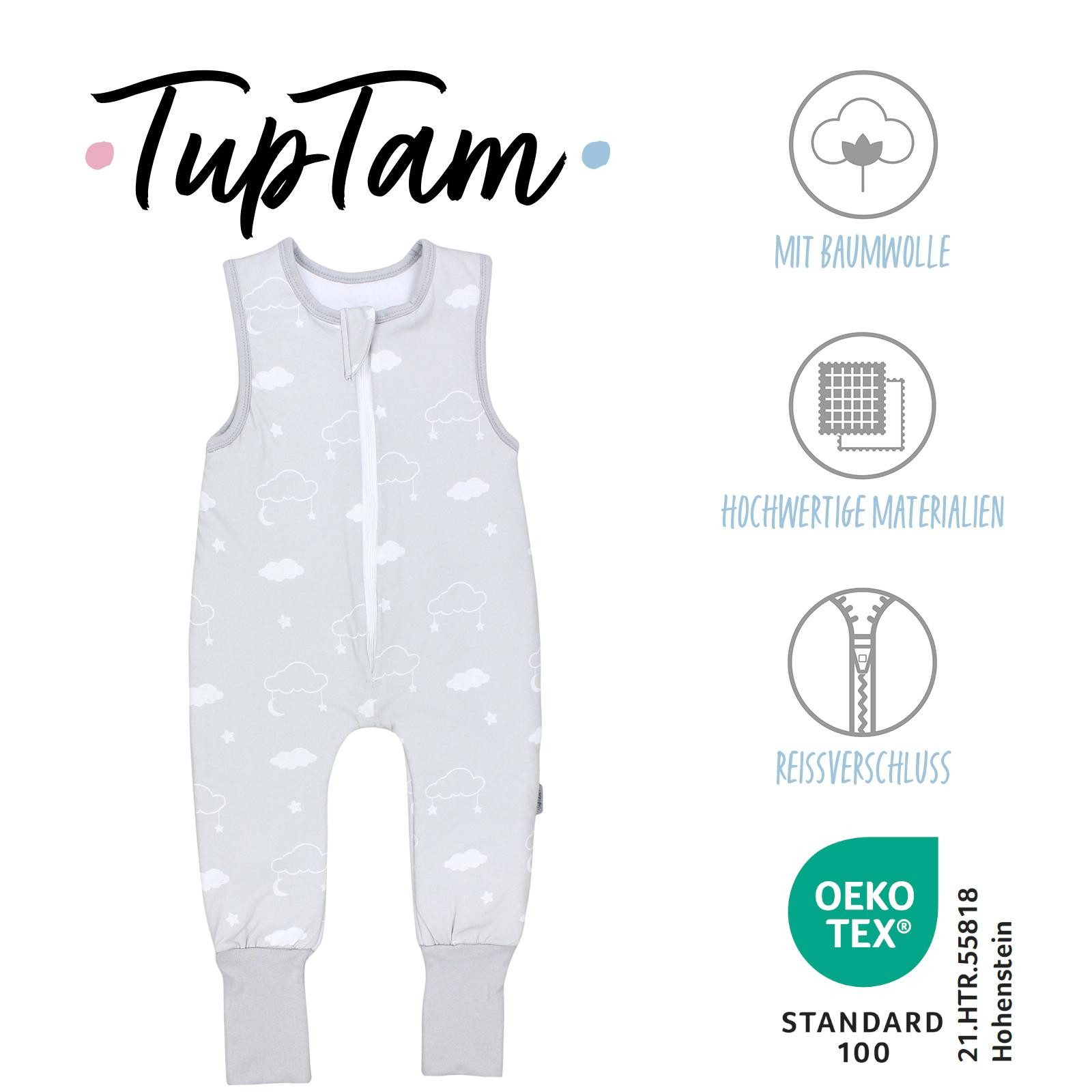 TupTam Babyschlafsack Ganzjahresschlafsack mit Beinen 2,5 TOG Unisex günstig online kaufen