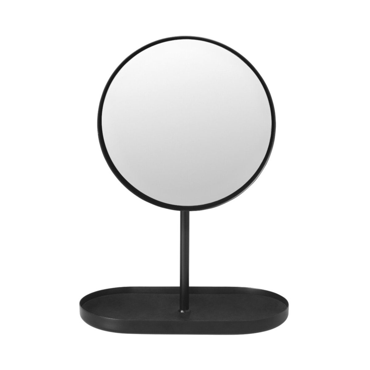 Kosmetikspiegel cm Spiegel MODO, 17.5 blomus schwarz, Spiegeldurchmesser
